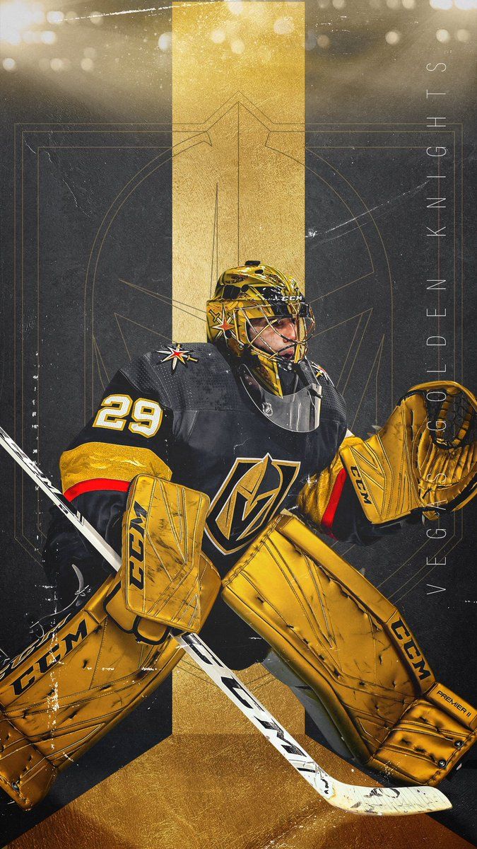 Portiere Vegas Golden Knights hockey, 675x1200 Full HD Verticale, iPhone