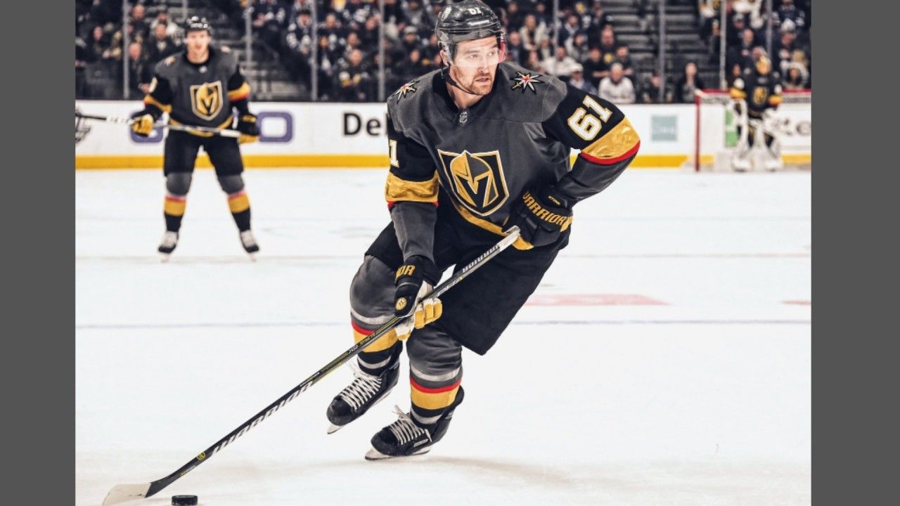 Giocatore hockey Vegas Golden Knights, 1280x720 720p, Laptop