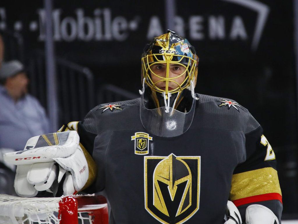 Portiere Vegas Golden Knights maschera, 1024x768 HD, Desktop