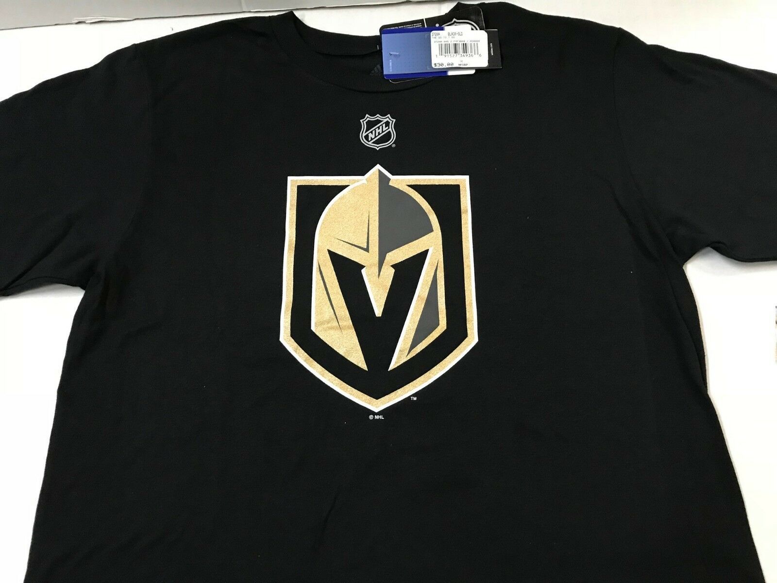 Maglietta nera Vegas Golden Knights, 1600x1200 HD, Desktop
