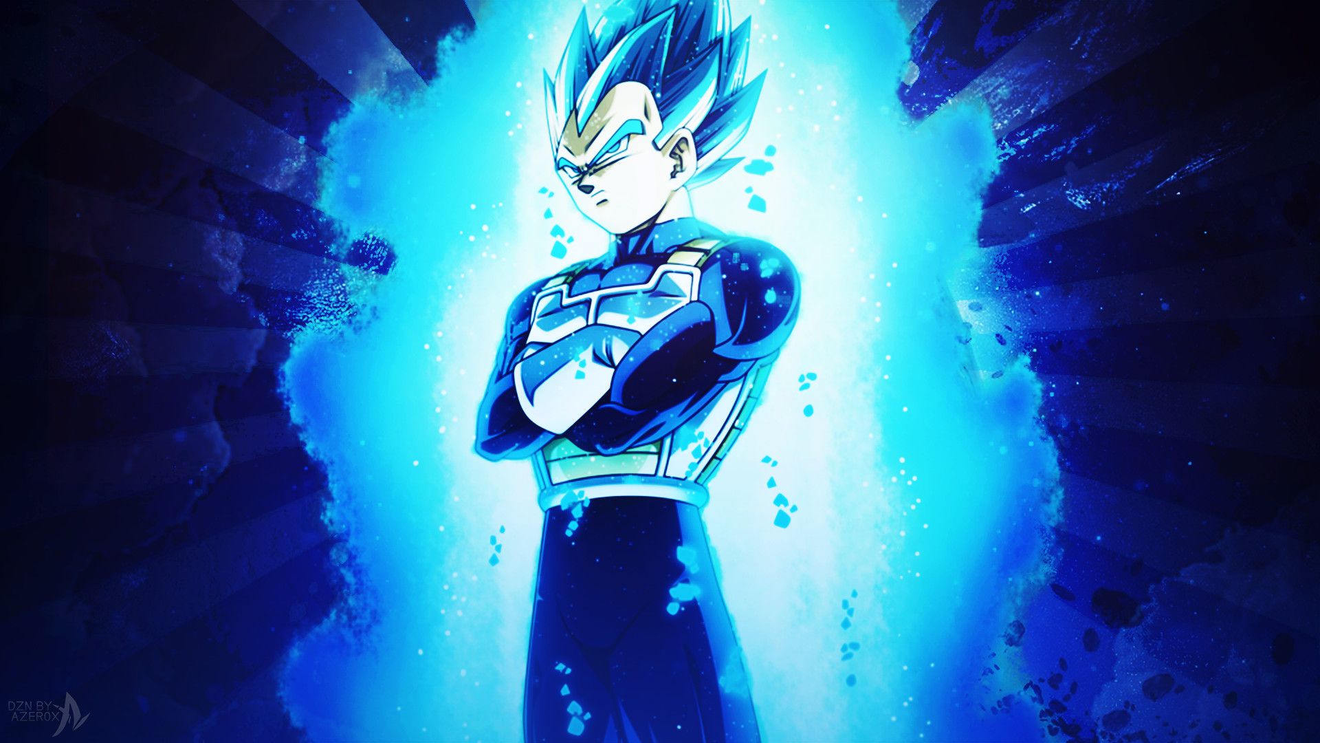 Vegeta Super Saiyan Blu, 1920x1080 Full HD 1080p, PC