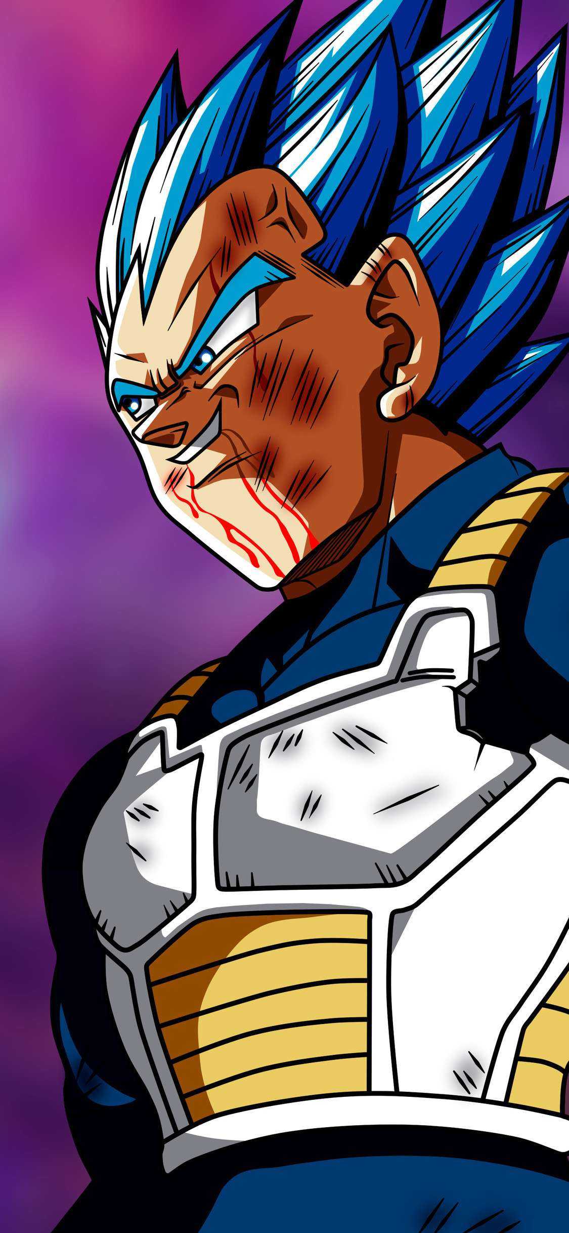 Vegeta Super Saiyan Blue, 1125x2436 Full HD Verticale, Smartphone