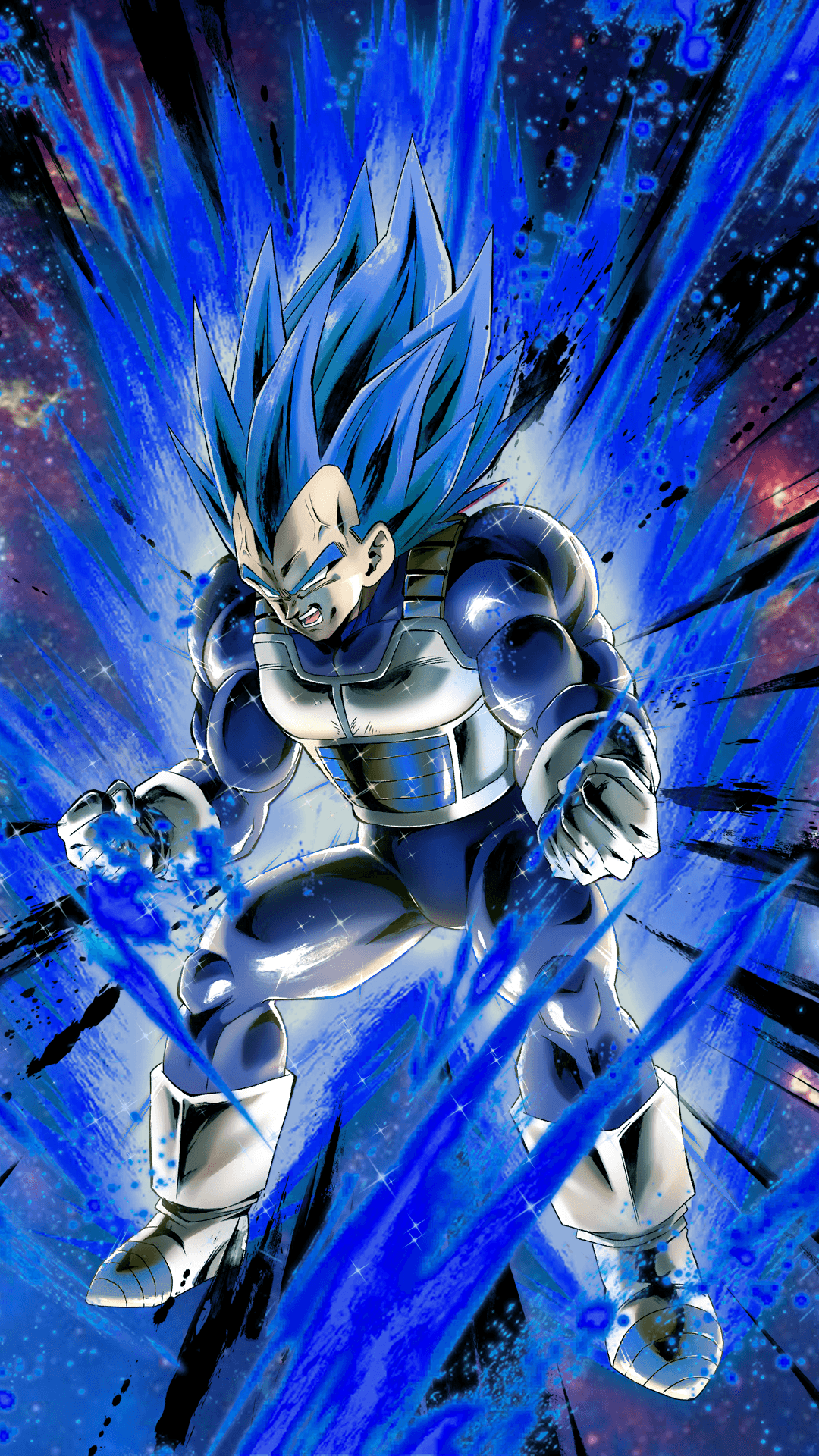 Vegeta Super Saiyan Blue Dragon Ball, anime di Akira Toriyama, 1080x1920 Full HD Verticale, iPhone