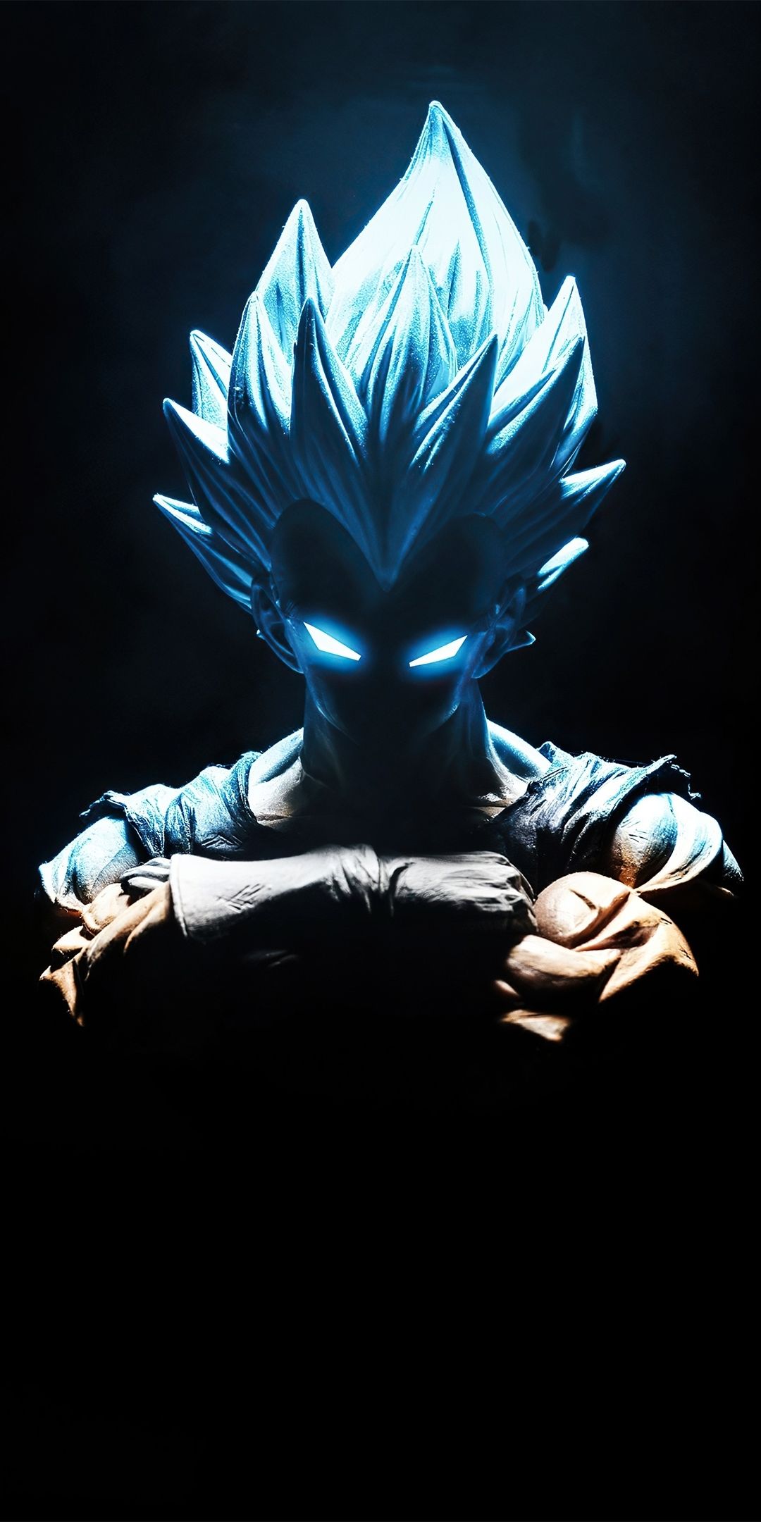 Vegeta blue power artwork, Principe dei Saiyan, 1080x2160 Full HD Verticale, Smartphone