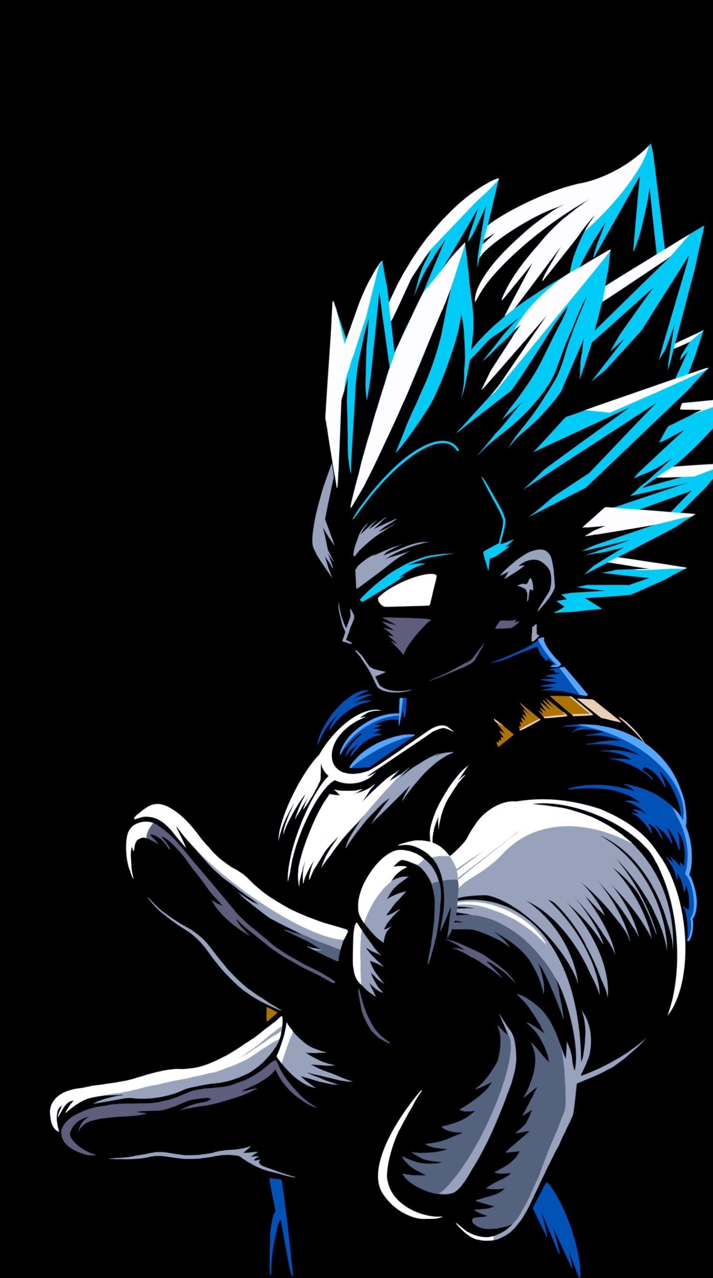 Vegeta Super Saiyan Blue, Principe dei Saiyan, 1429x2560 Full HD Verticale, iPhone