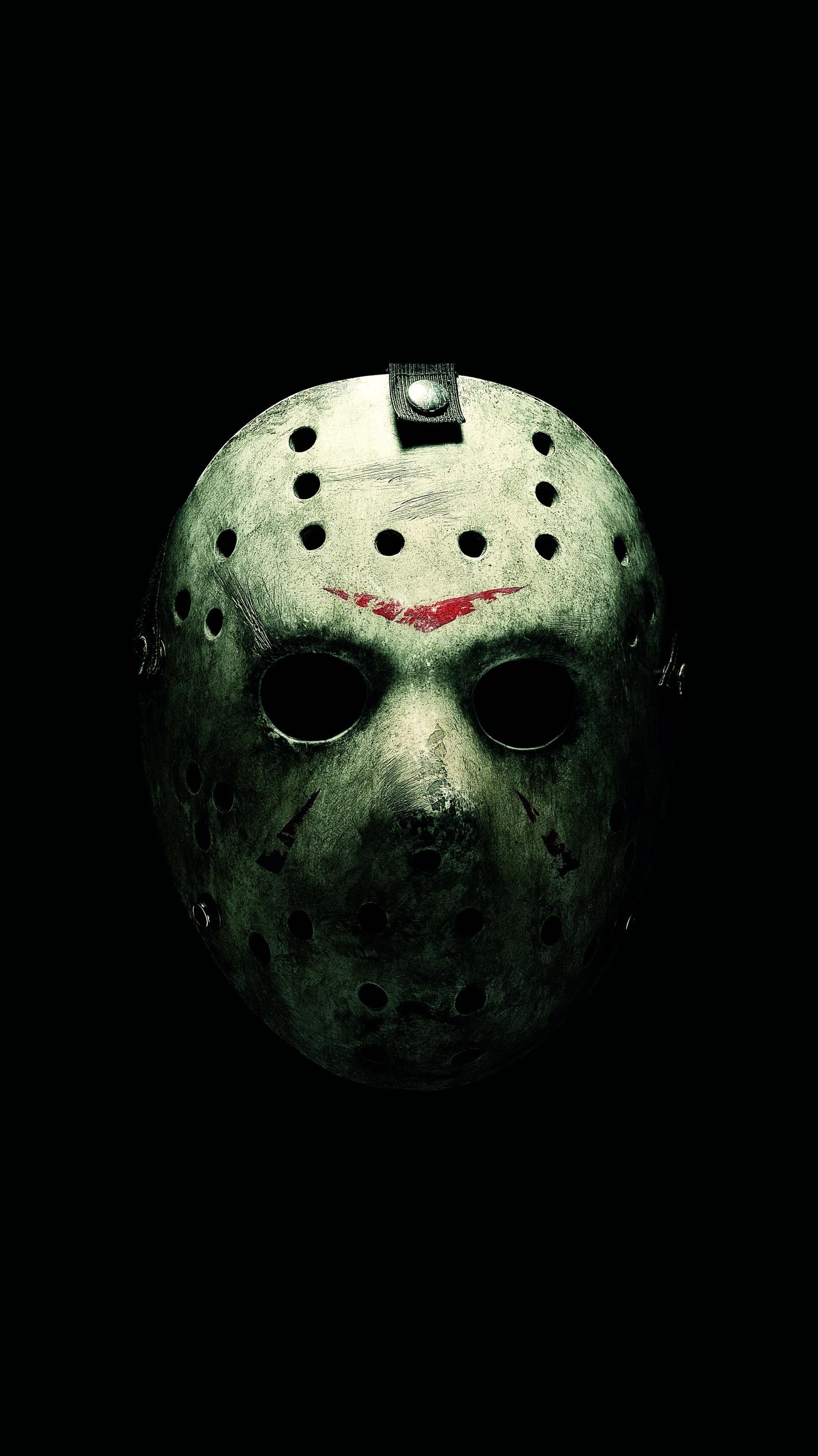 Maschera hockey Jason Voorhees, 1536x2732 Full HD Verticale, iPhone Air