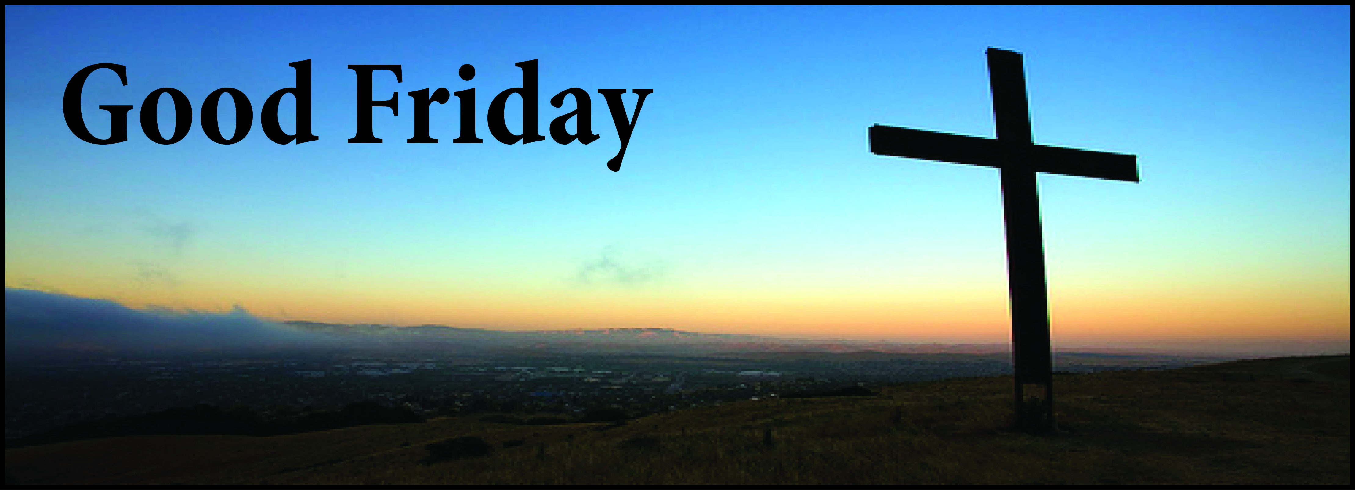 Scritta Good Friday sfondo rosso, 2500x1666 2K, Desktop