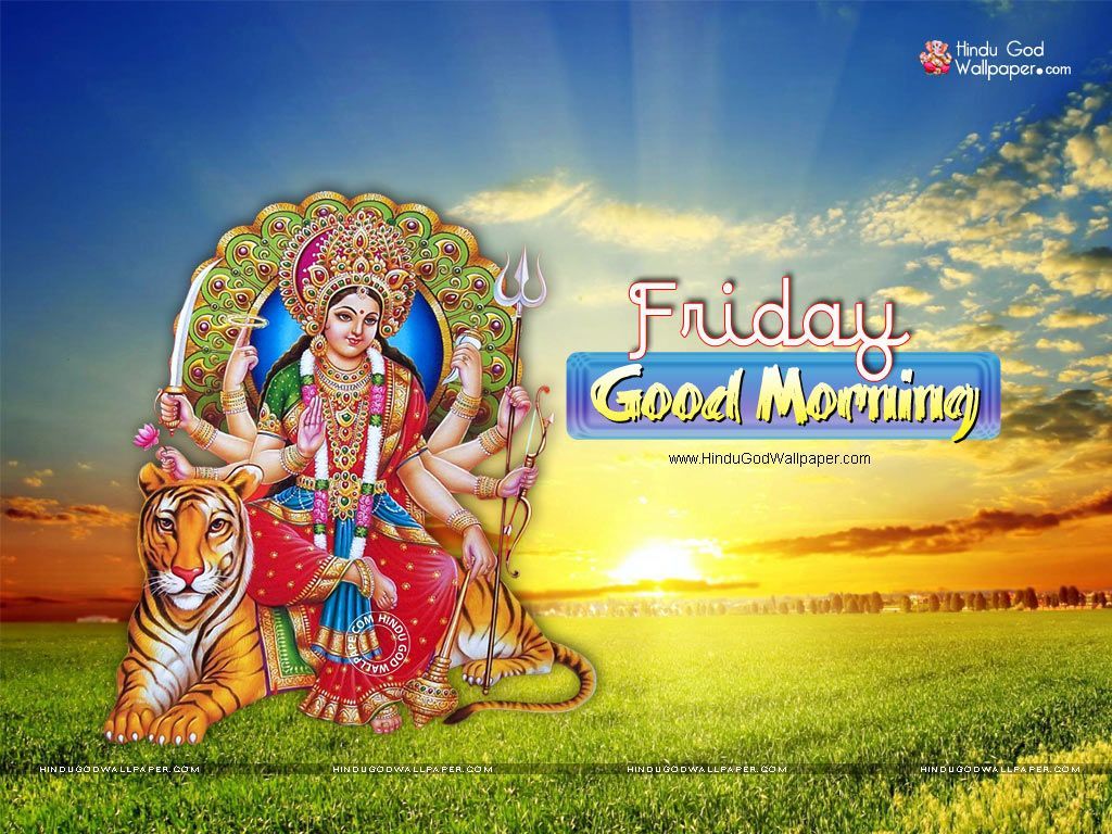 Dea Durga su tigre, 1024x768 HD, Desktop