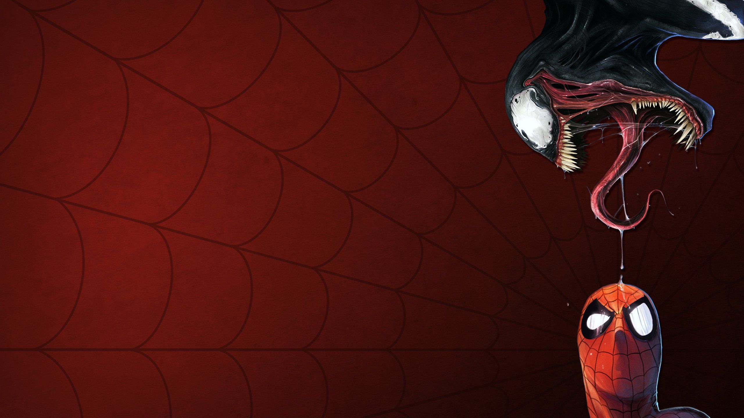 Venom e Spider-Man, Uomo Ragno, 2560x1440 1440p, Desktop