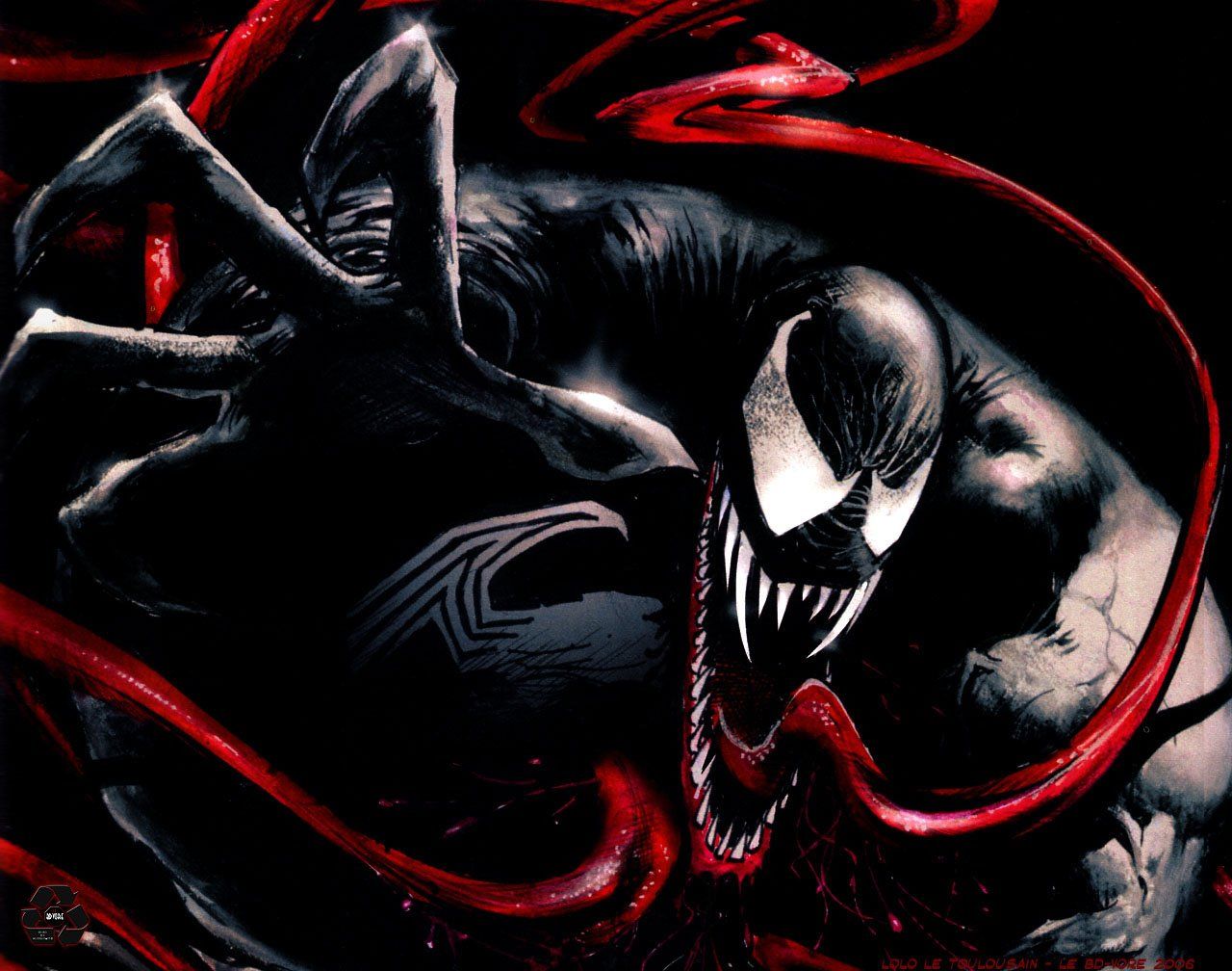 Venom simbionte tentacoli rossi, 1280x1008 720p, Monitor Gaming