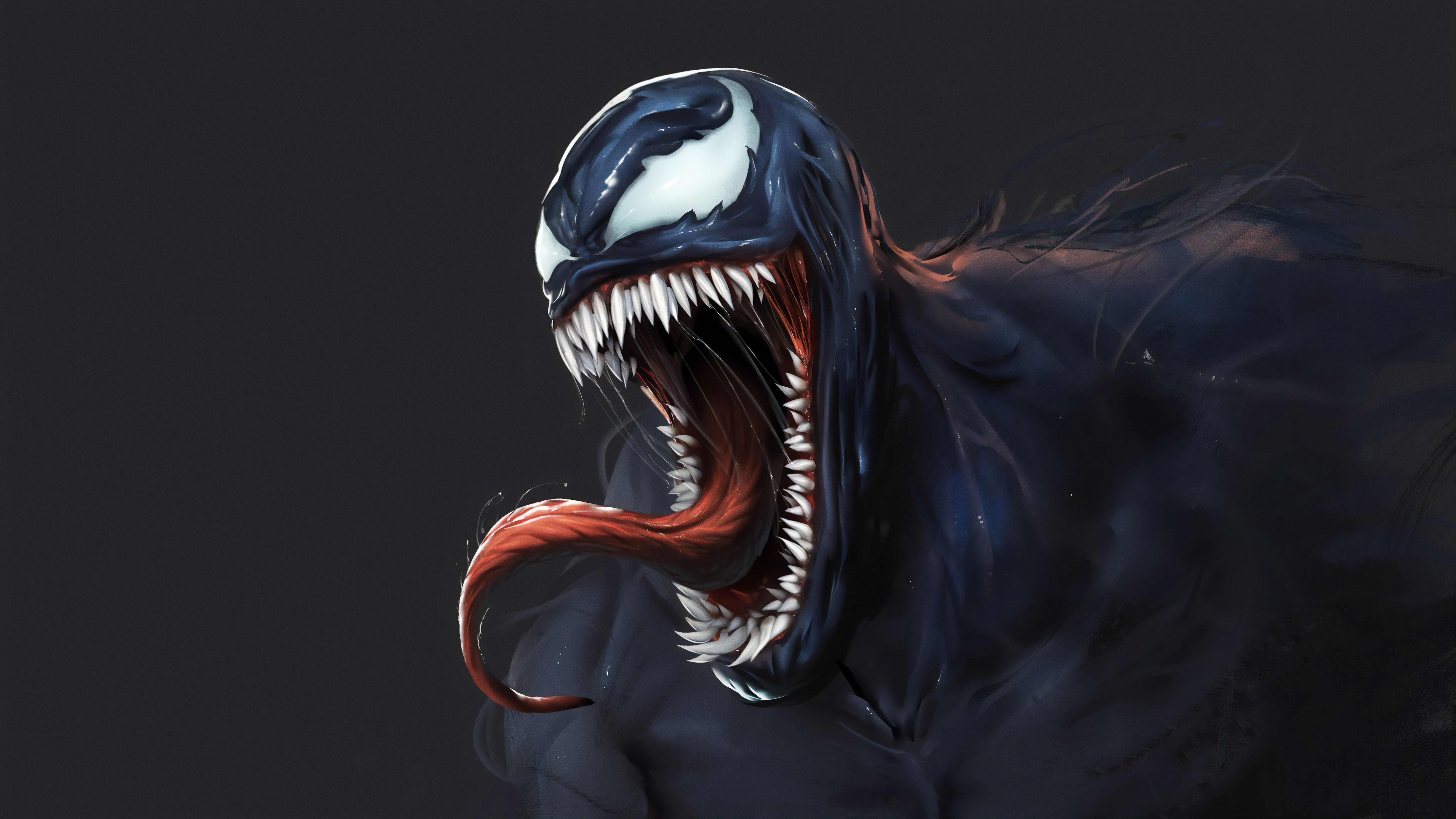 Spider-Man maschera minimalista, Uomo Ragno, 7680x4320 Ultra HD, 4K TV