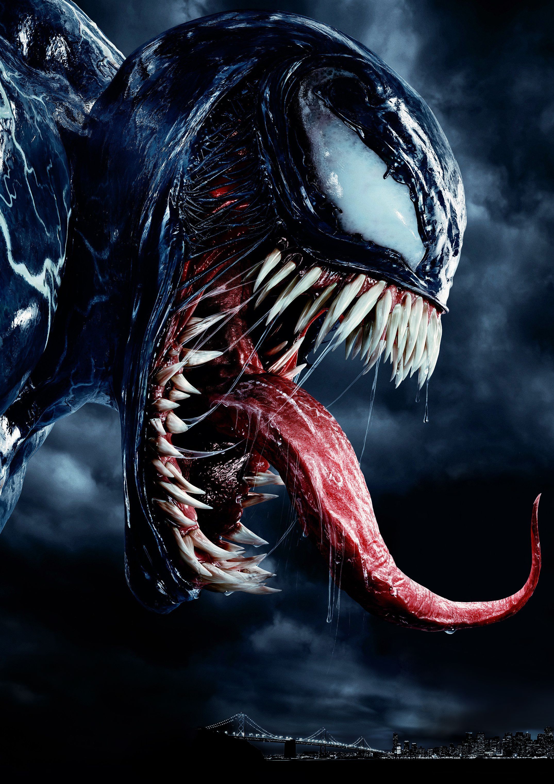 Venom Marvel testa mostro, supereroi, 2150x3041 Verticale, Mobile