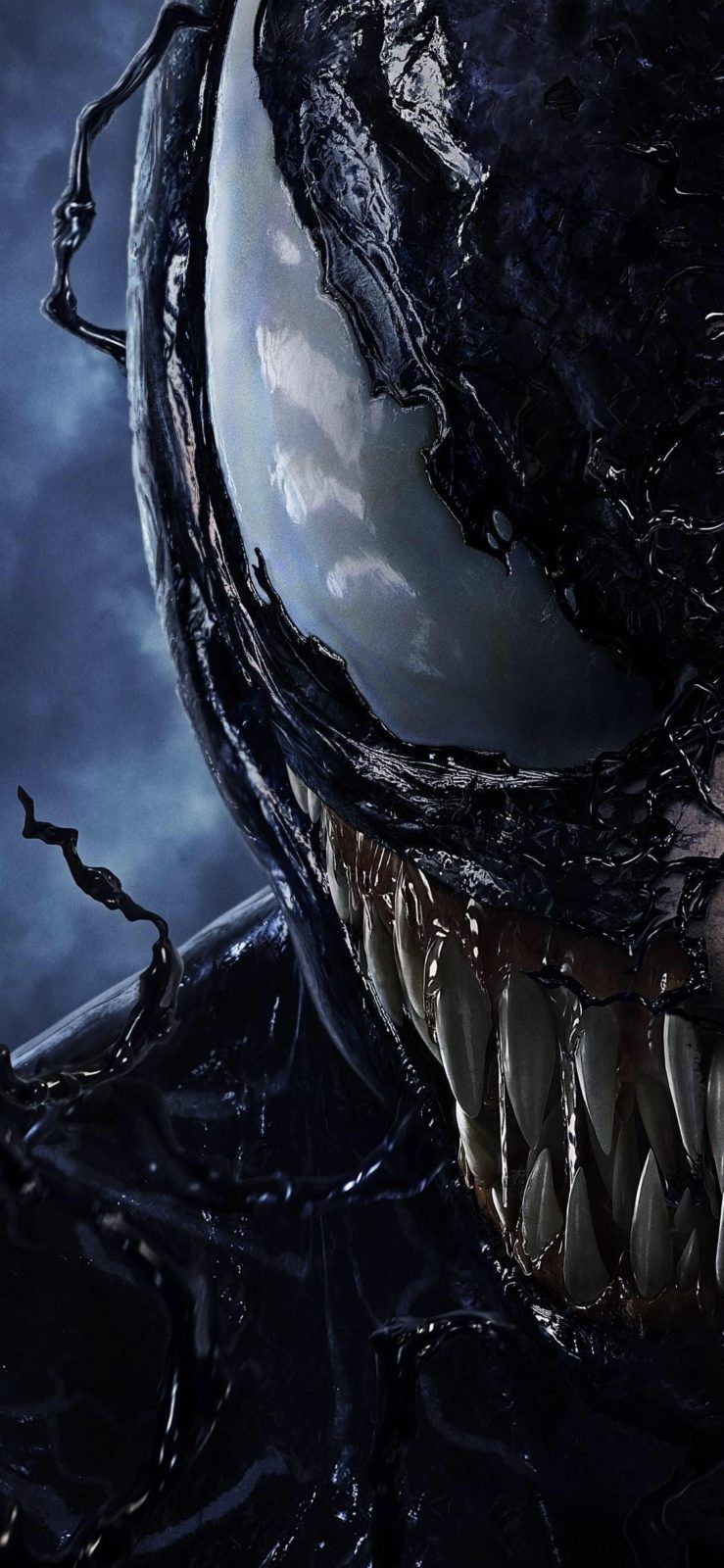 Venom Marvel simbionte nero, 739x1600 Full HD Verticale, Realme