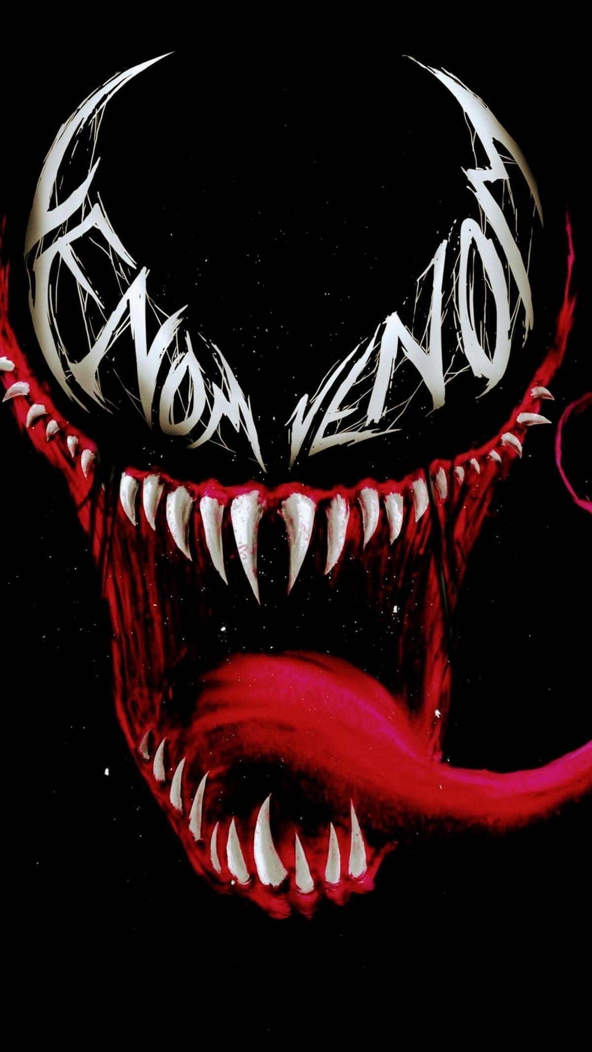 Venom logo denti lingua, 1200x2133 Verticale, POCO