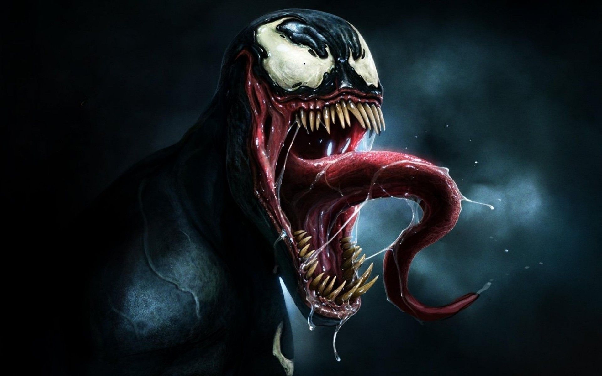 Venom Marvel simbionte, 1920x1200 WUXGA, iMac