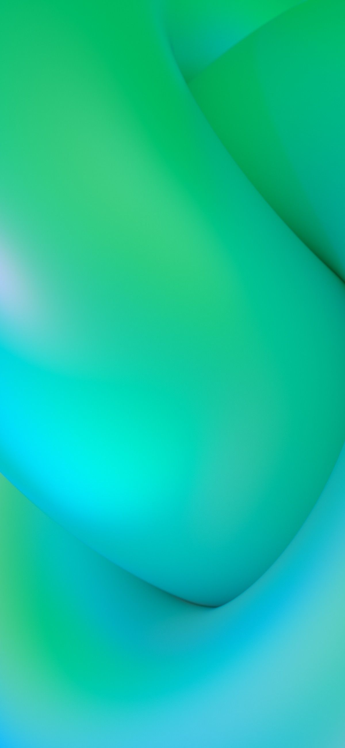 Sfondo astratto verde acqua, 1200x2600 Full HD Verticale, Realme