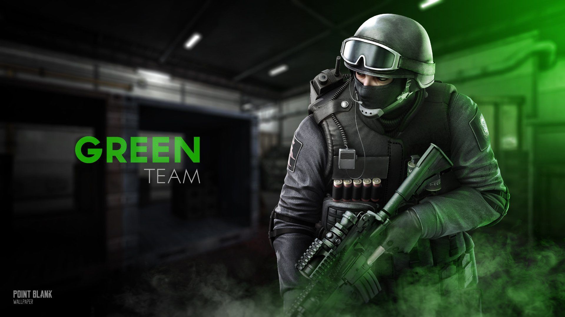 Soldato tattico Point Blank verde, 1920x1080 Full HD 1080p, PC