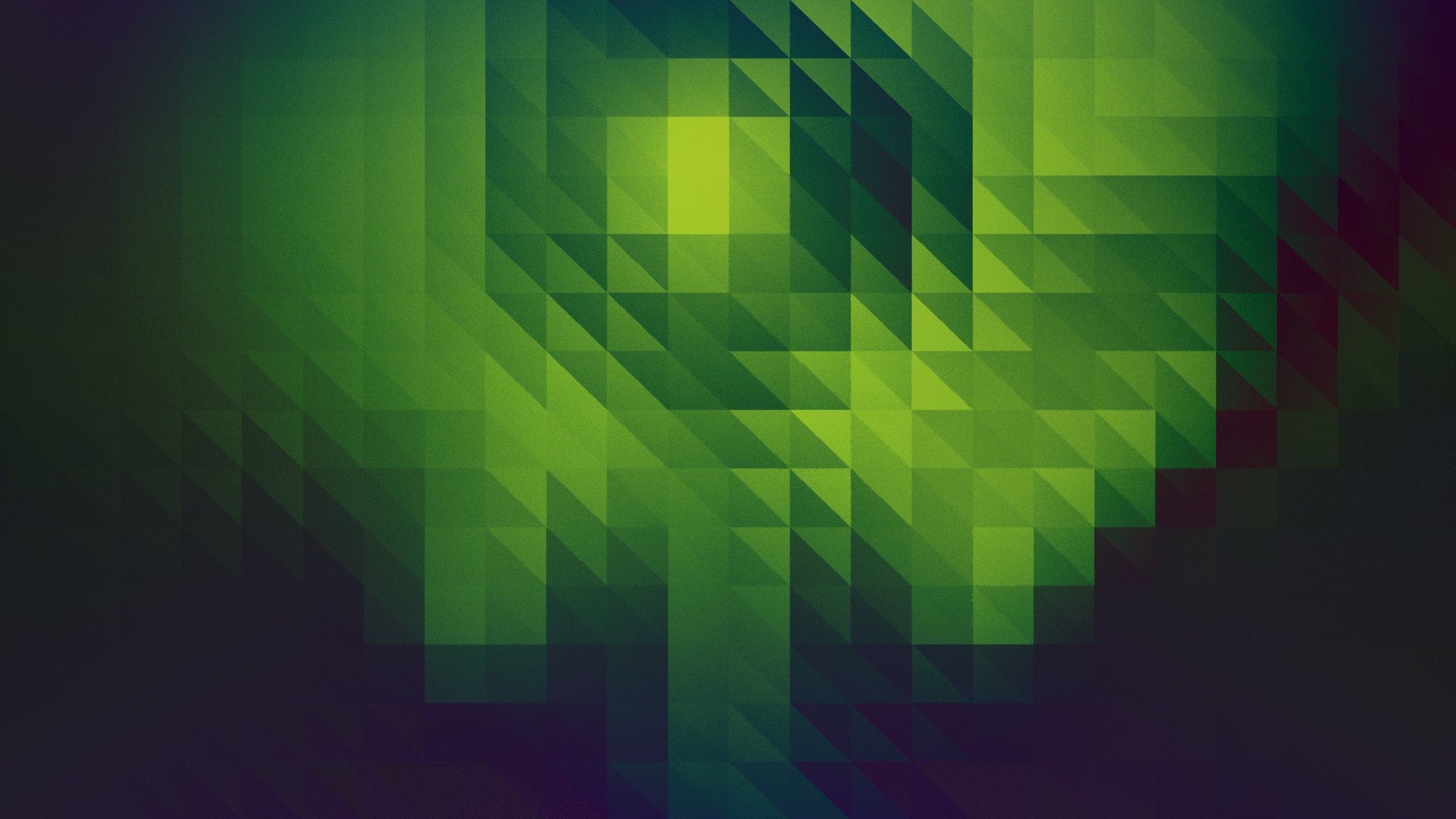 Sfondo astratto verde sfumato, 2560x1440 1440p, Desktop