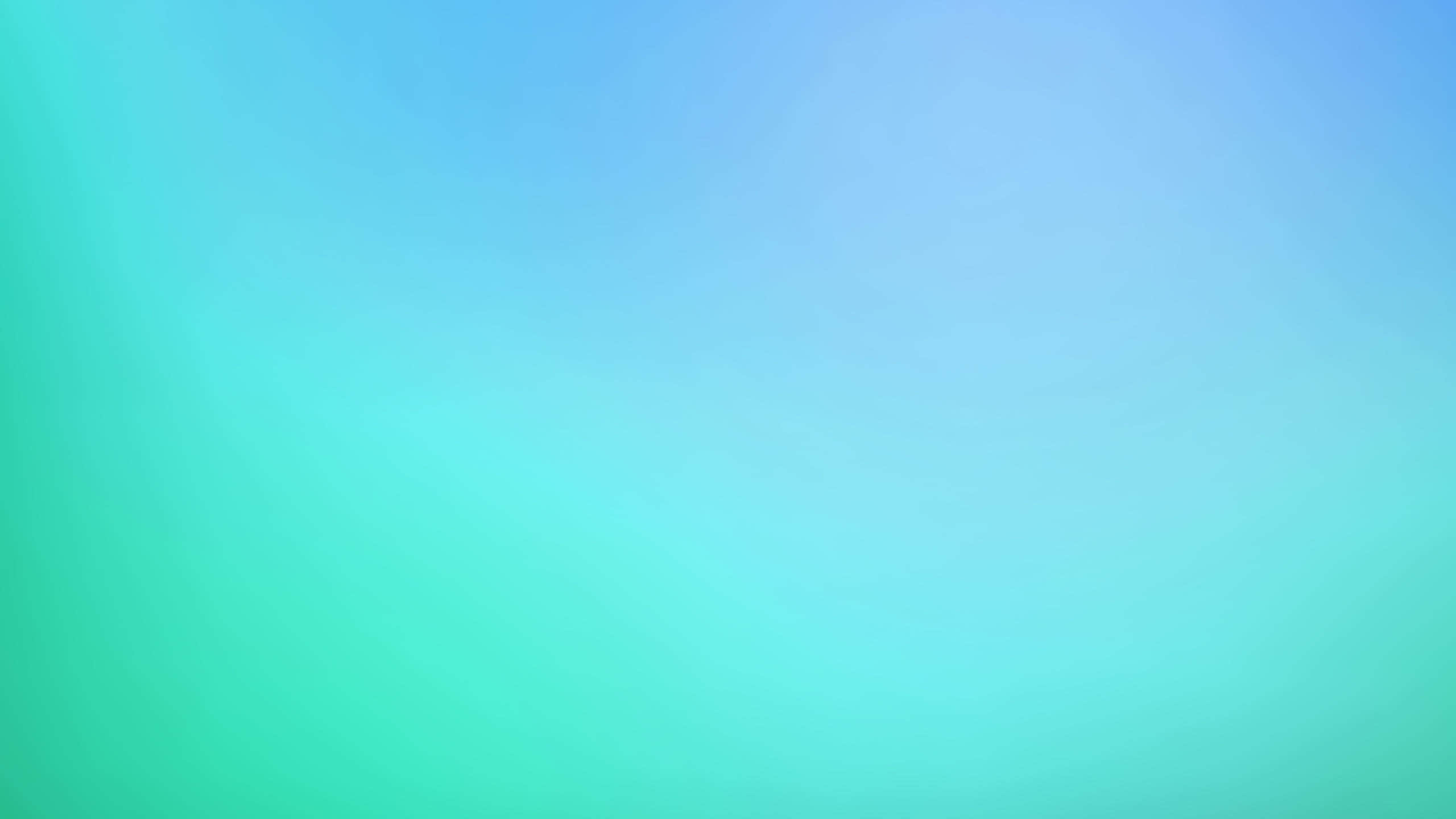 Sfondo sfumato verde blu, 2560x1440 QHD, Laptop