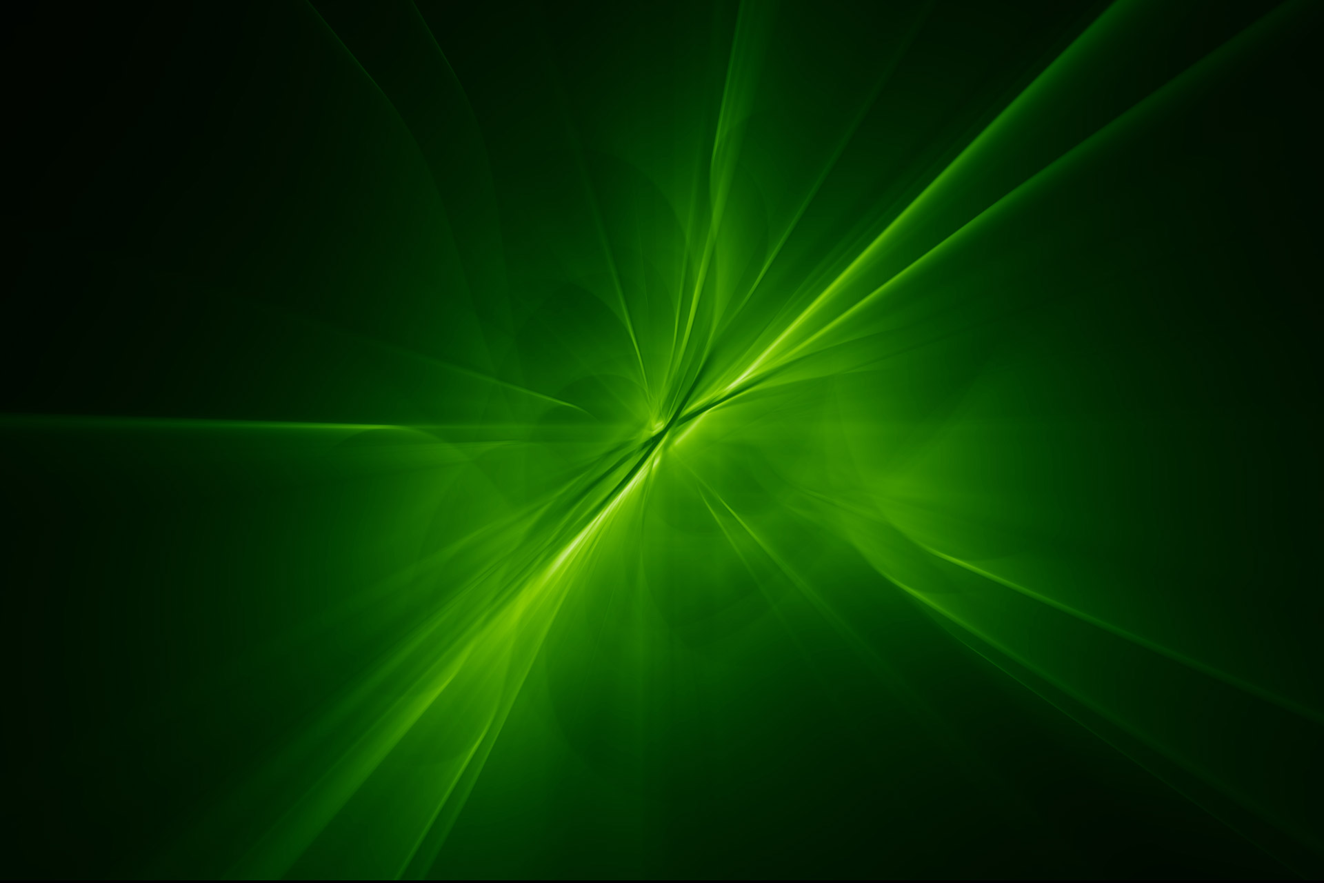 Linee luminose verdi astratte, 1920x1280 Full HD+, Desktop