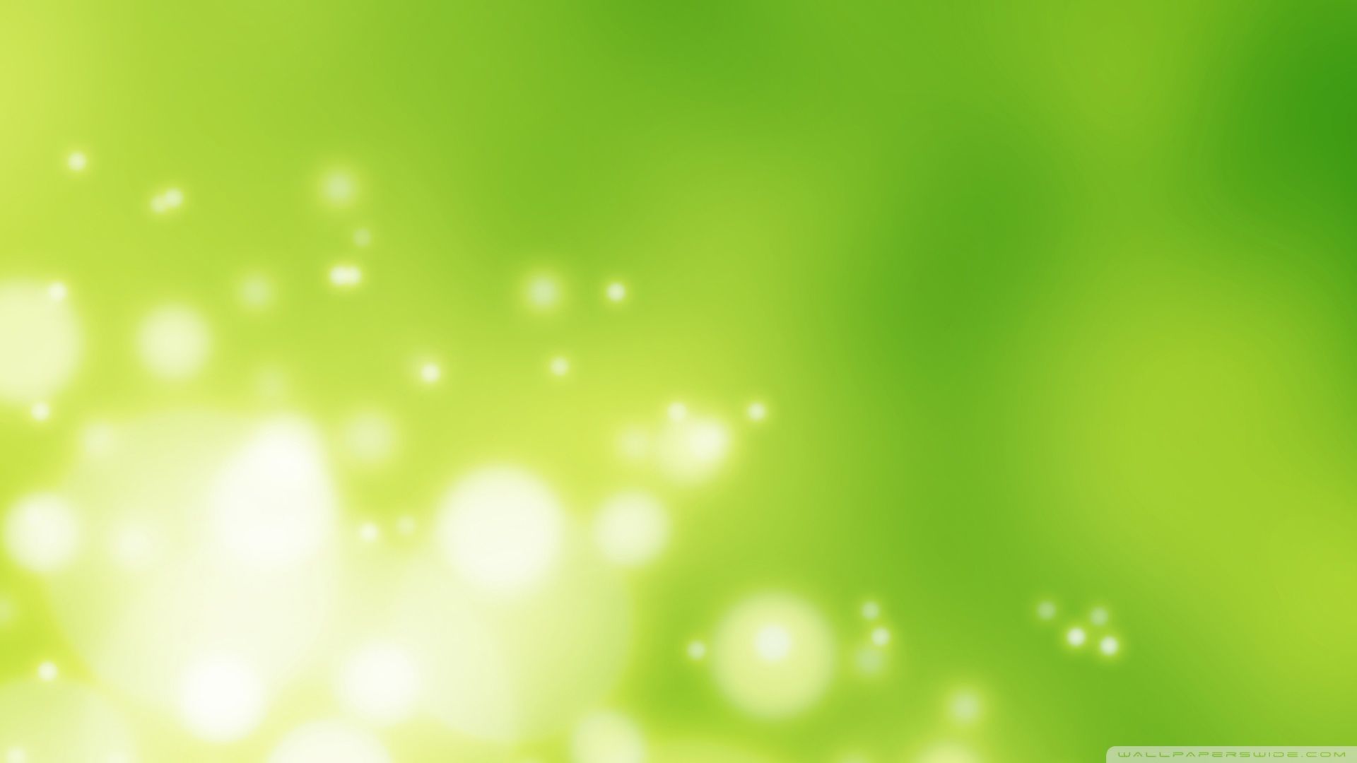 Bokeh verde astratto luminoso, 1920x1080 Full HD, Desktop