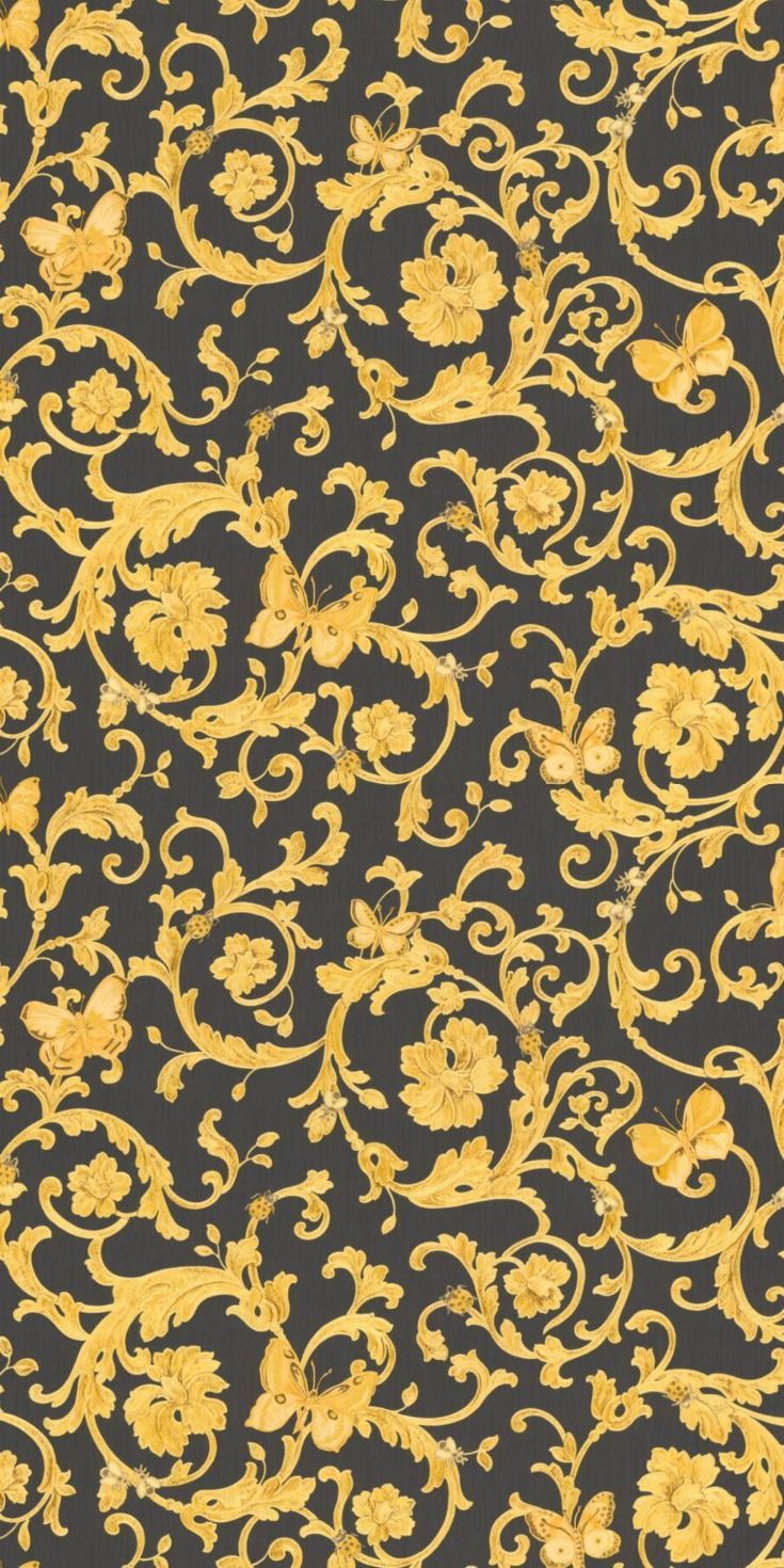 Motivo barocco oro Versace, Gianni Versace, 735x1470 Verticale, Mobile