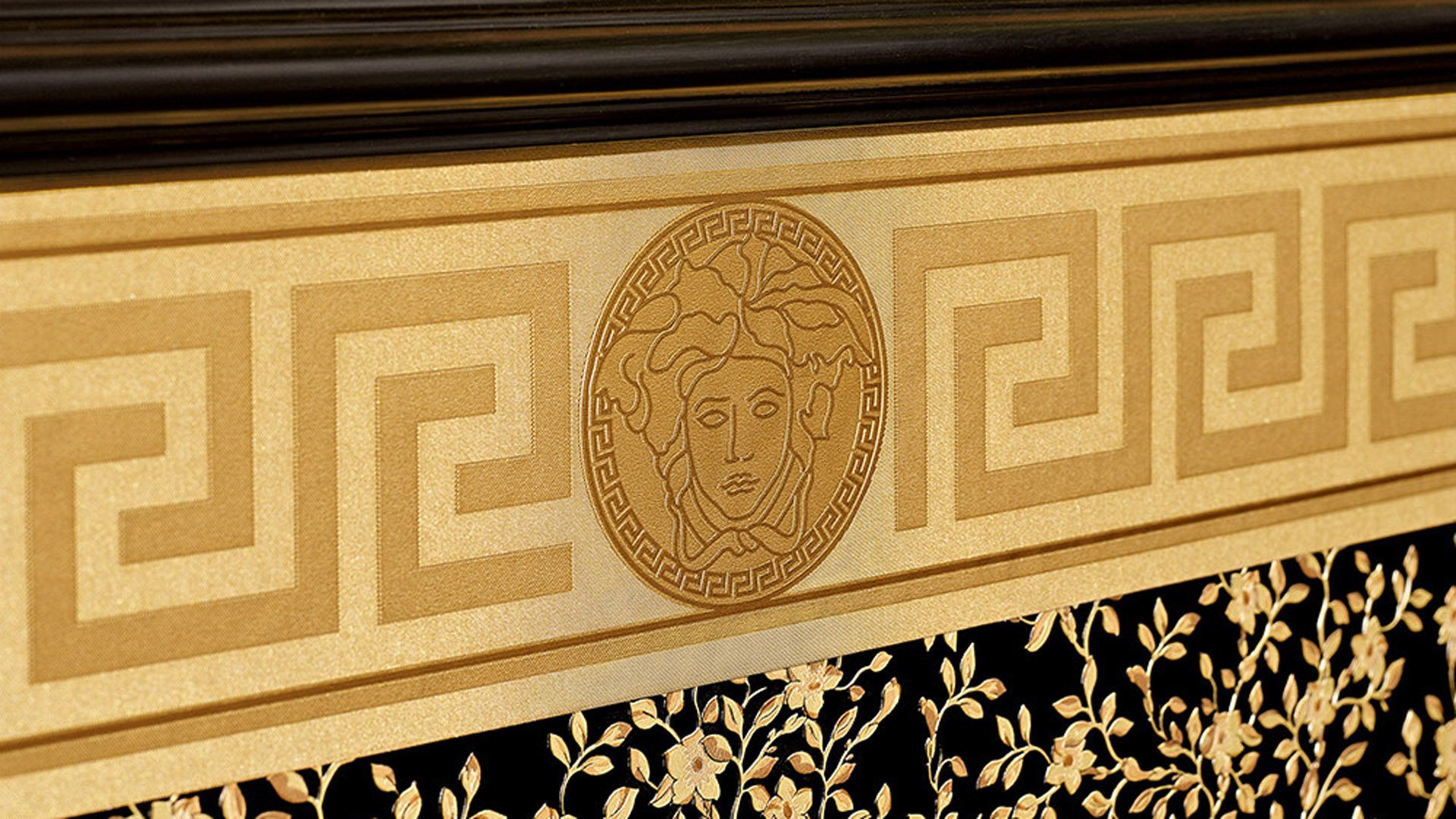 Fregio Versace oro Medusa, Gianni Versace, 1920x1080 Full HD 1080p, Desktop