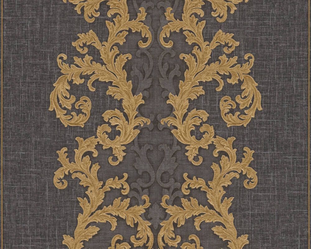 Motivo barocco oro grigio, 1000x800 HD, PC