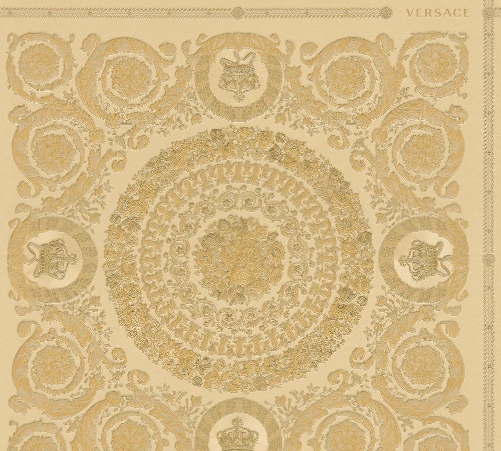 Motivo barocco Versace oro, 1000x900 HD, PC