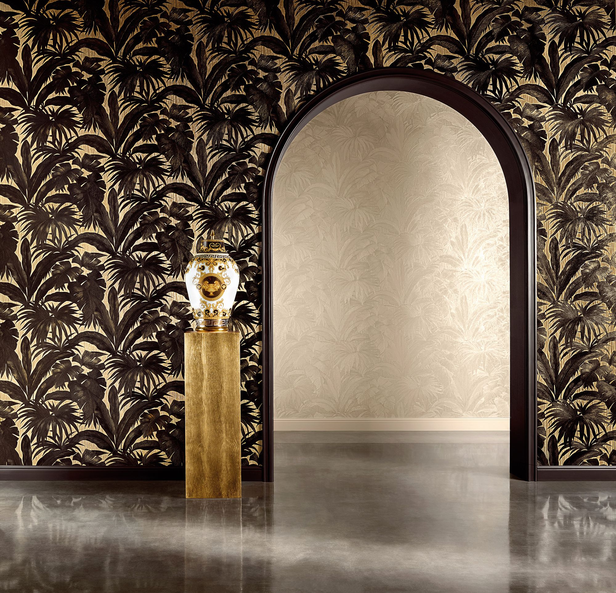 Testa di leone dorata Versace, 2000x1926 Hi-Res, iMac