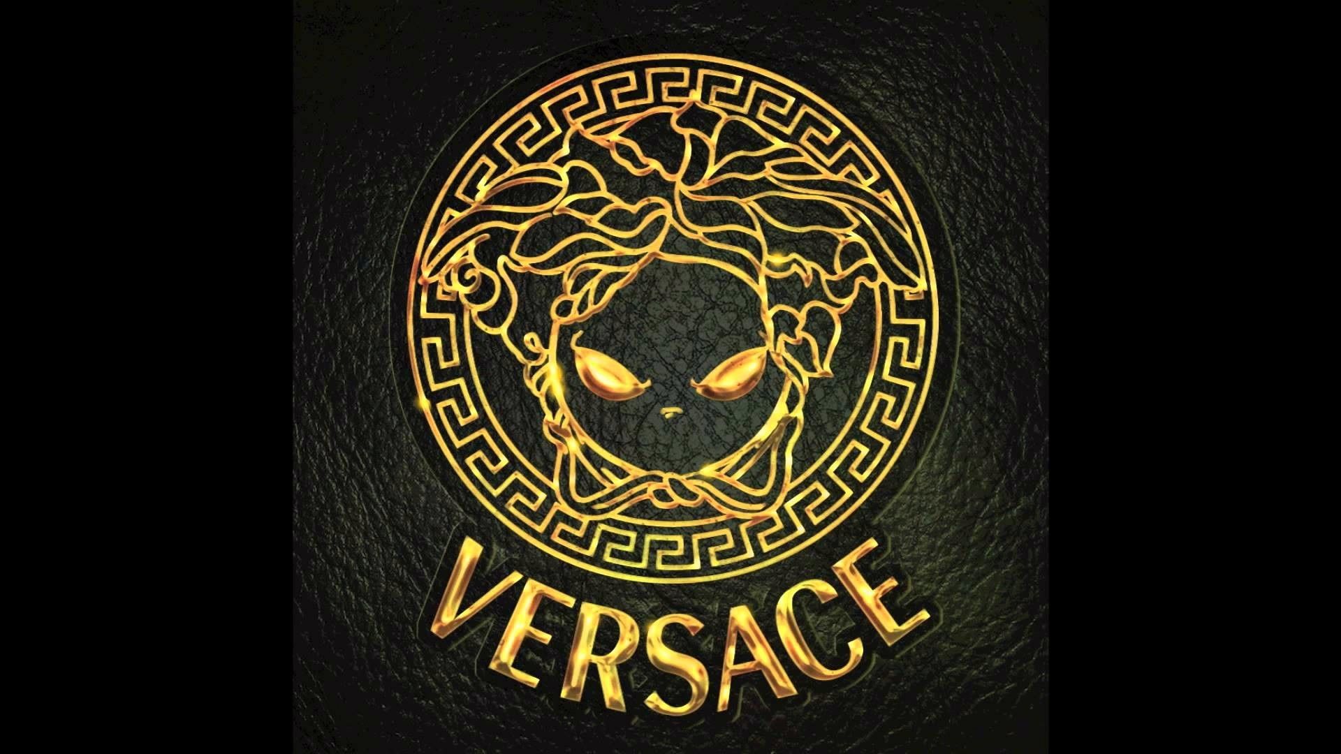 Motivo barocco Versace oro nero, 1080x1920 Full HD Verticale, iPhone