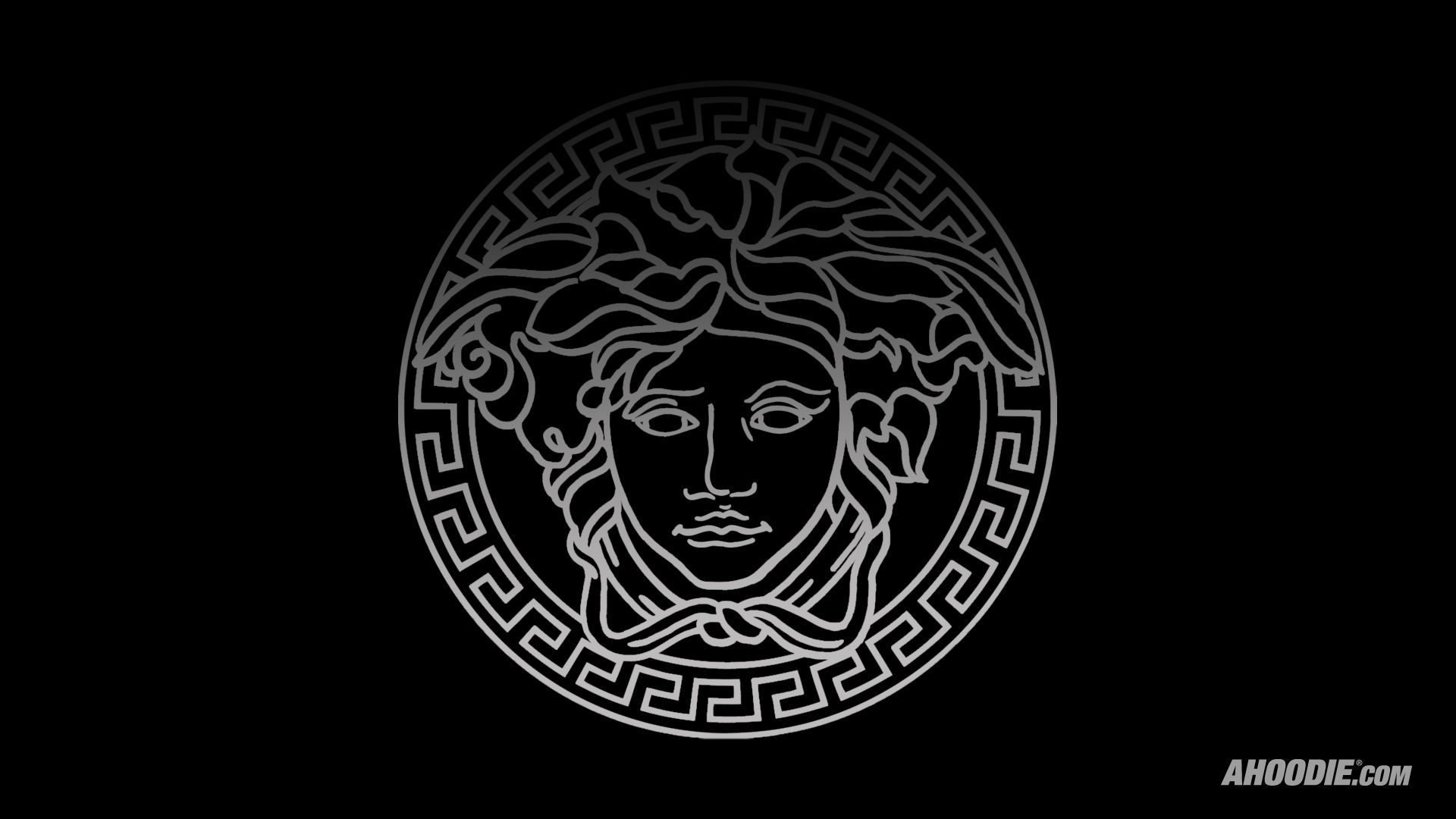 Bordo carta da parati Versace Medusa, 1600x1600 HD, Lenovo Legion