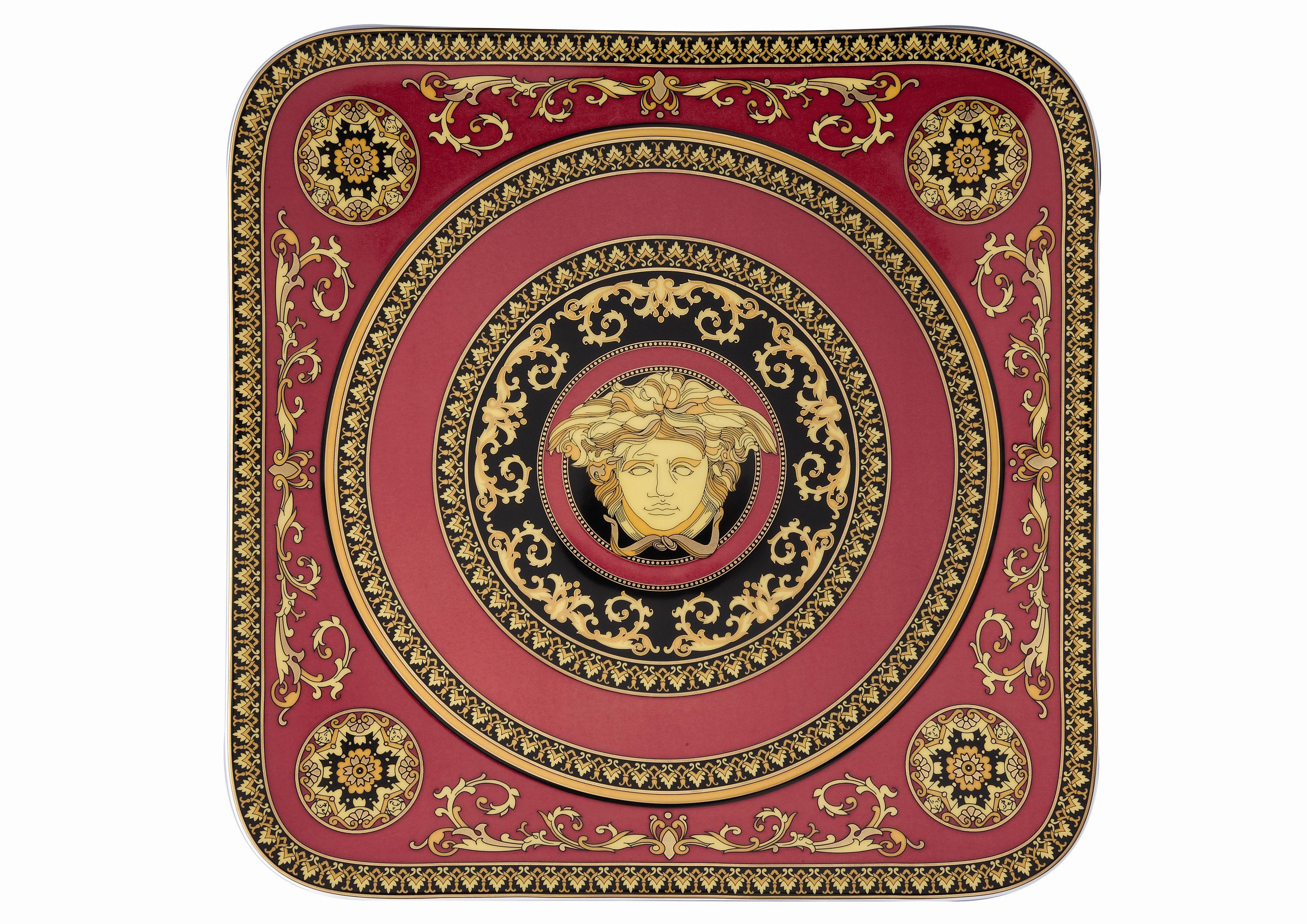 Logo Versace Medusa bianco nero, 1024x768 HD, PC