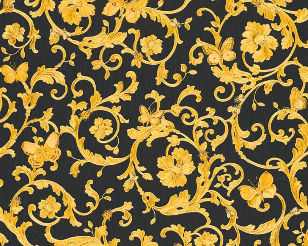 Motivo barocco dorato Versace, 1000x800 HD, iMac