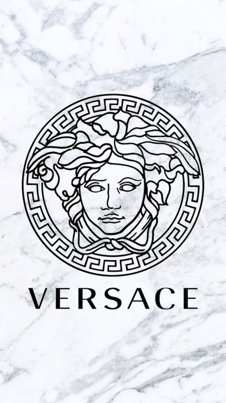 Logo Versace testa Medusa, 736x1309 Full HD Verticale, Samsung Galaxy