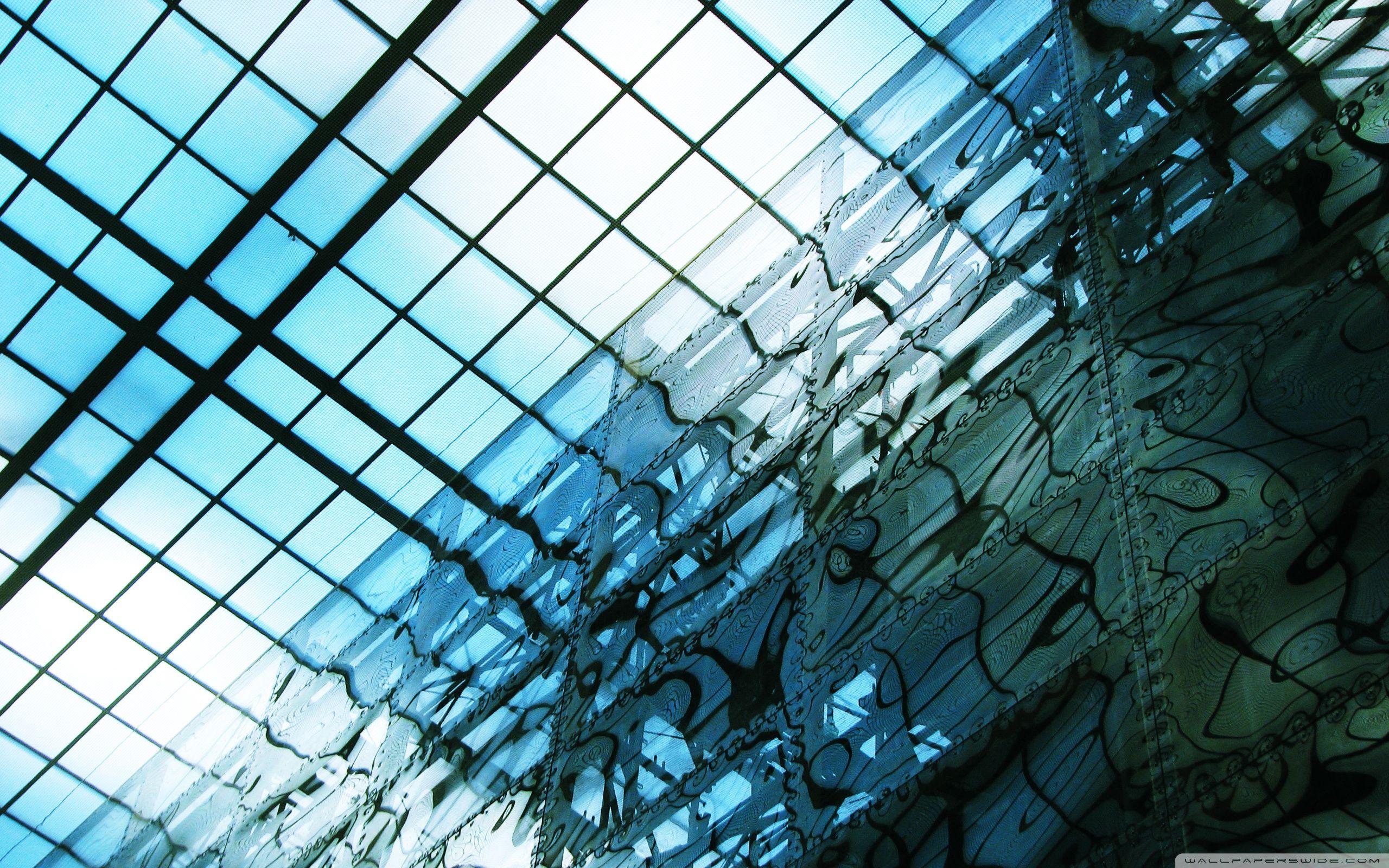 Soffitto in vetro strutturato blu, 2560x1600 WQXGA, Laptop