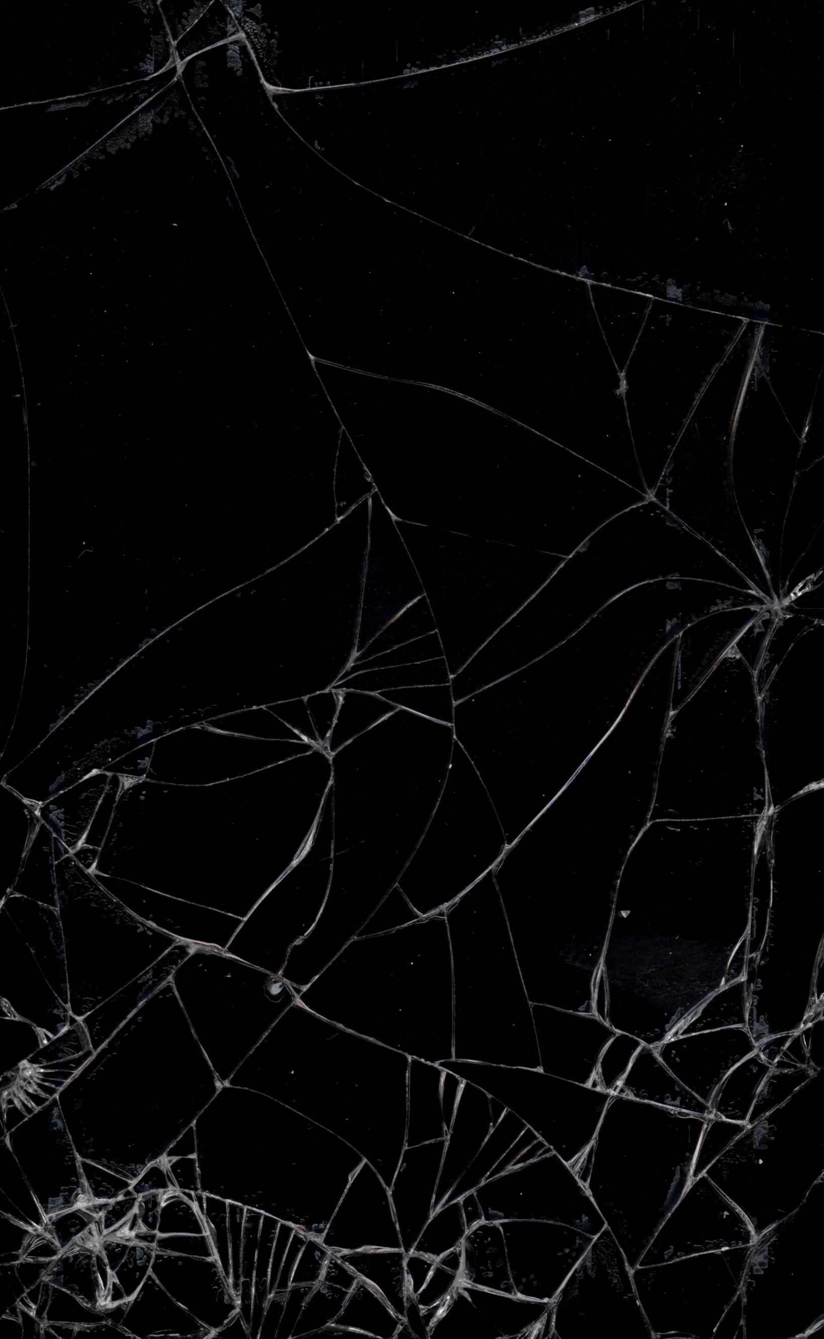 schermo rotto crepe nere, 1638x2661 Full HD Verticale, Smartphone