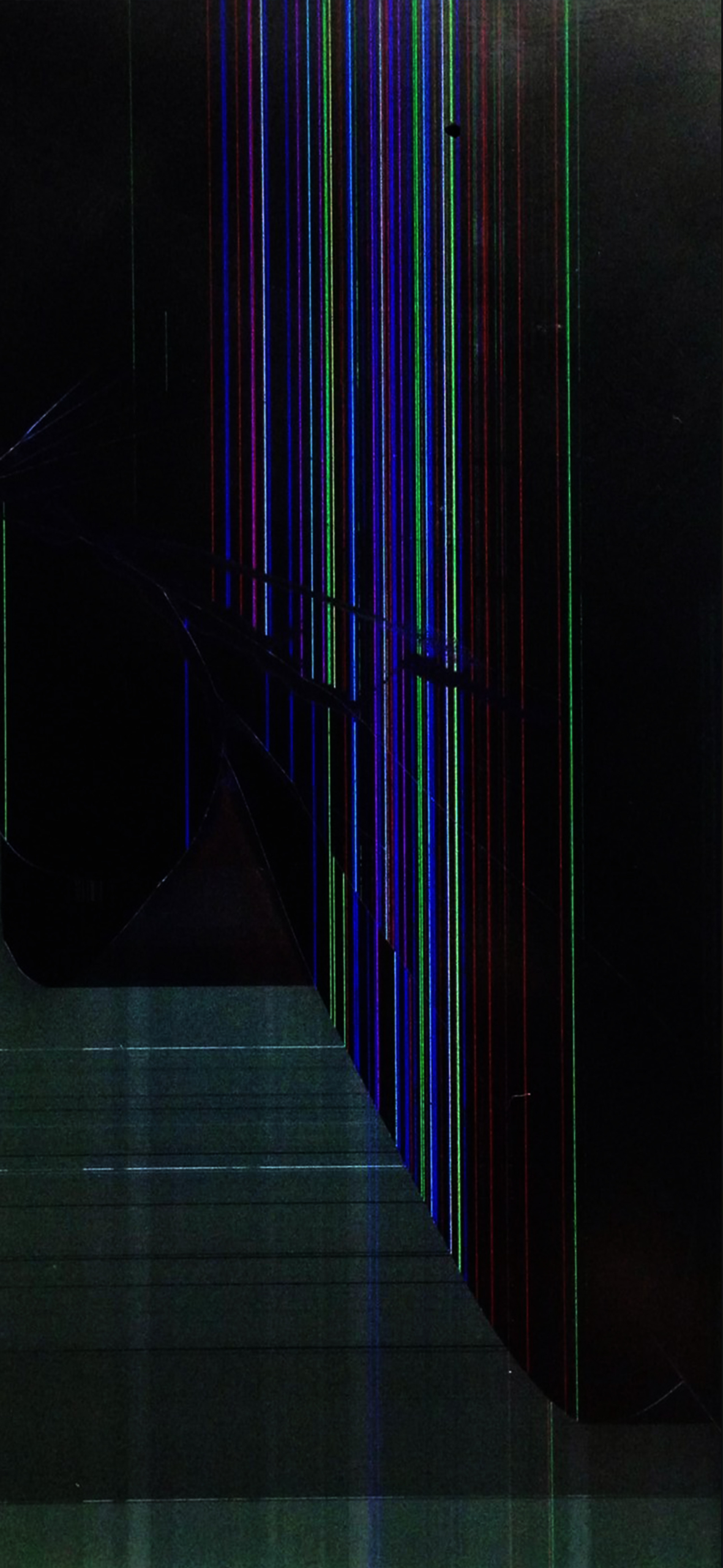 Schermo rotto linee colorate, 1181x2560 Full HD Verticale, iPhone