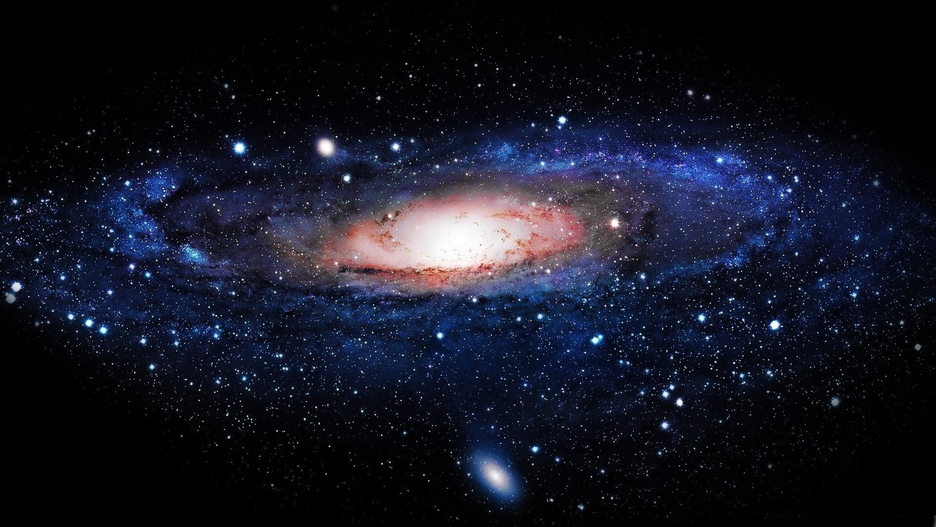 Galassia a spirale nello spazio, 1920x1080 Full HD 1080p, Desktop