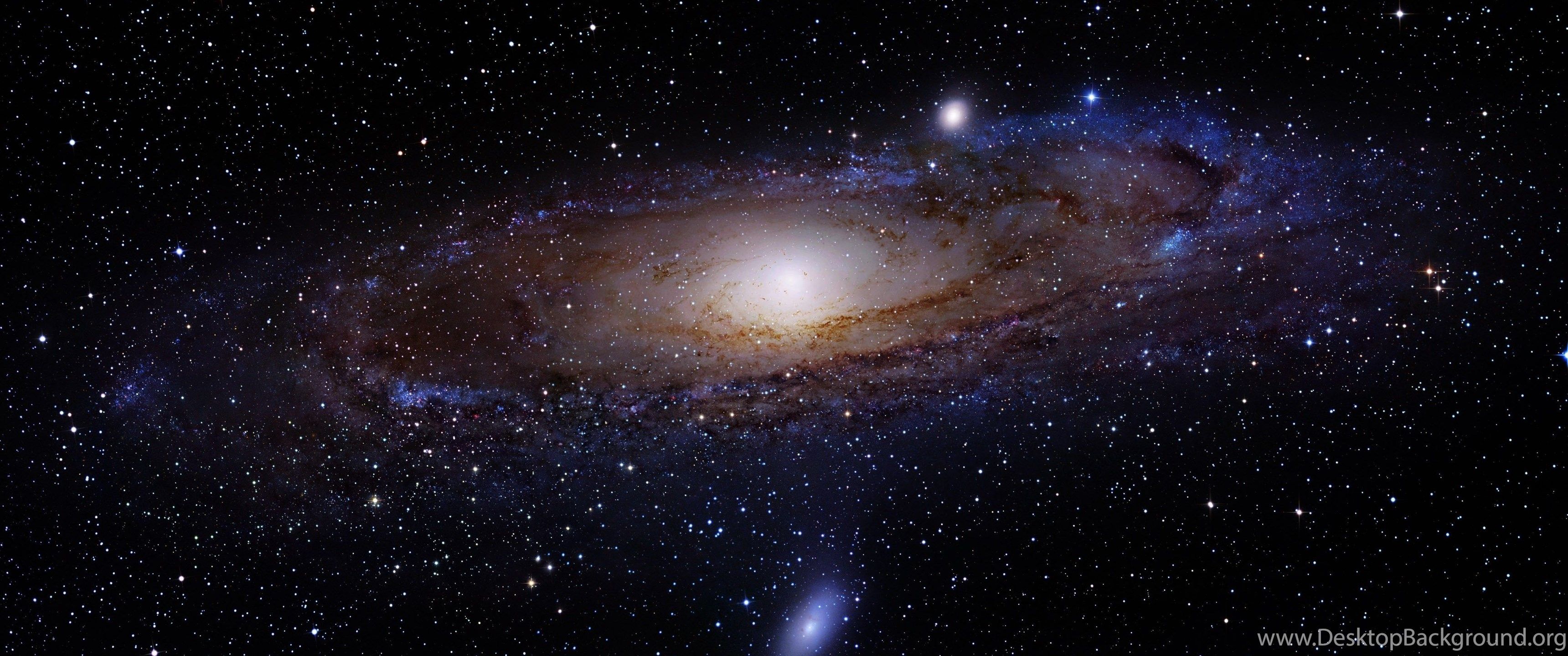 Galassia a spirale nello spazio, 3440x1440 21:9, Ultrawide