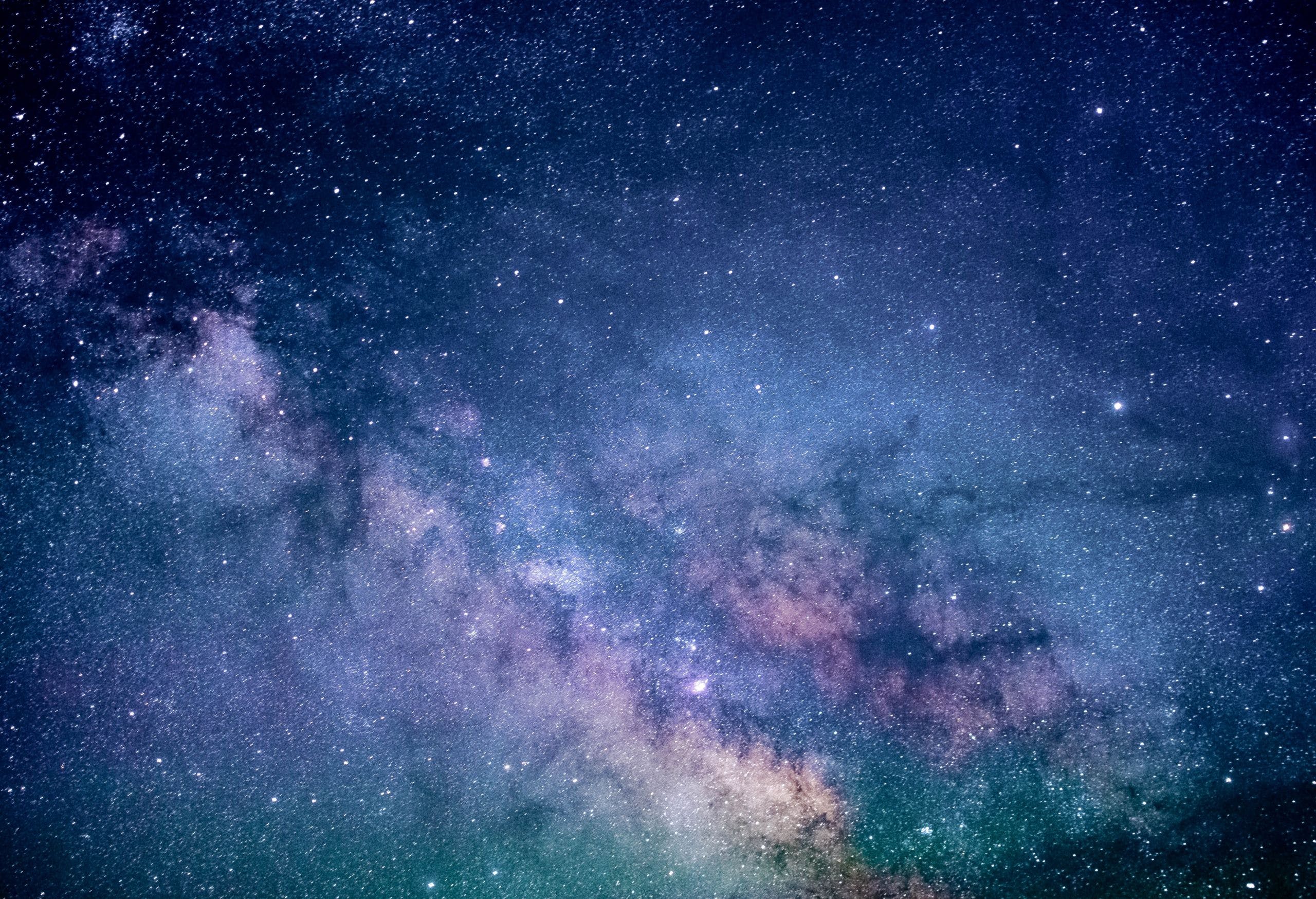 Via Lattea stellata blu, 2560x1748 WQXGA, PC