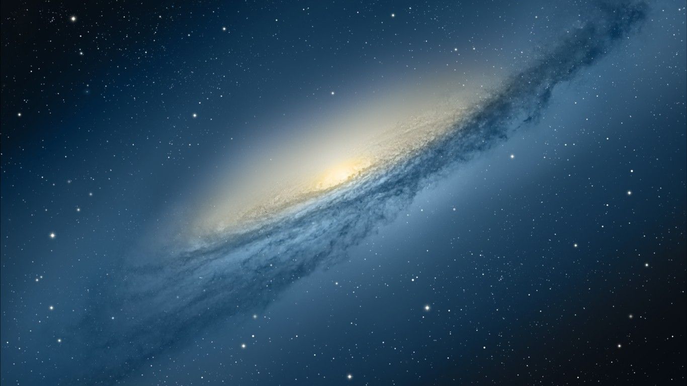 Galassia a spirale nello spazio, 1366x768 HD, Desktop