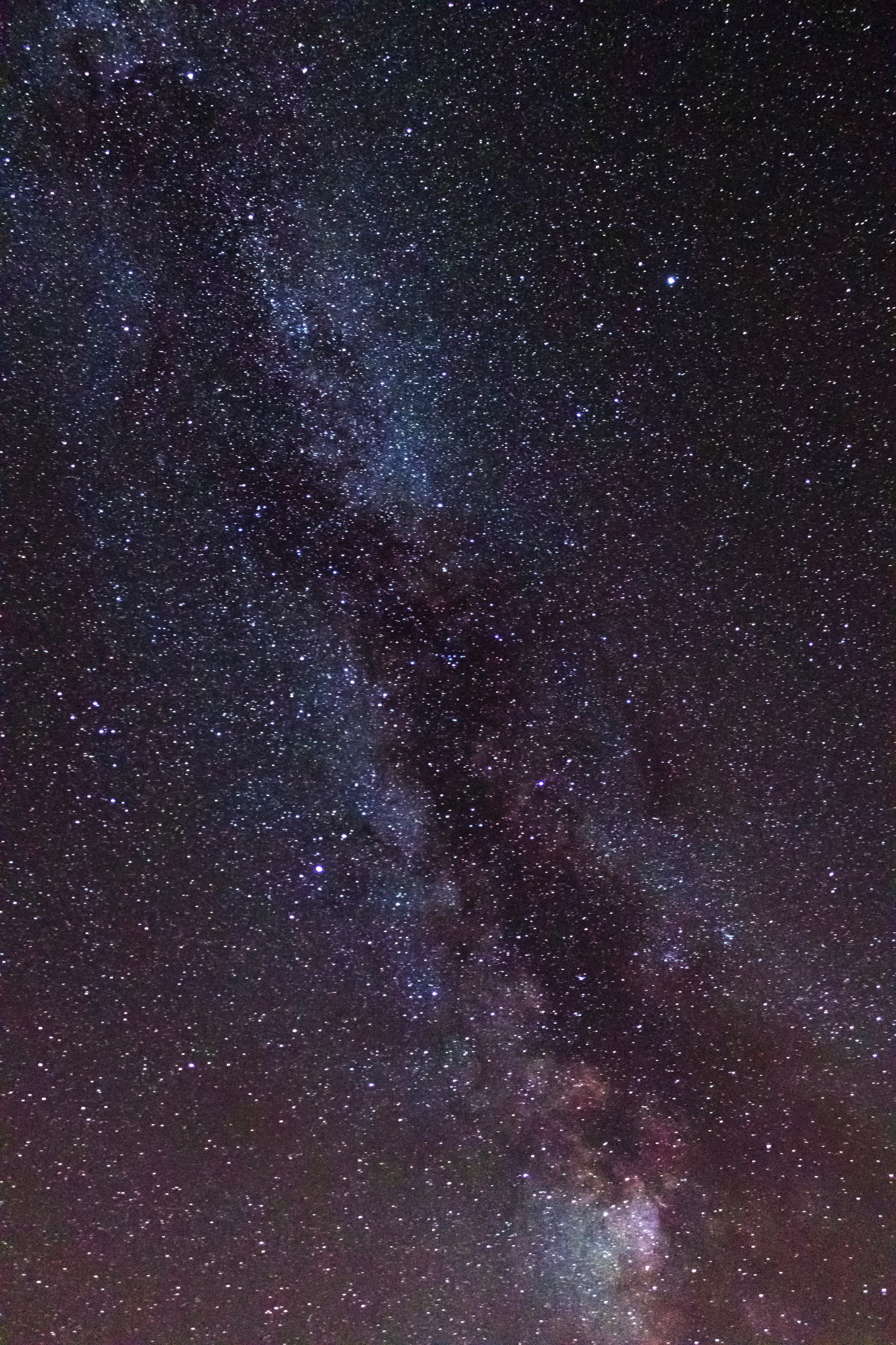 Via Lattea cielo notturno stellato, 3840x5760 Full HD Verticale, iPhone