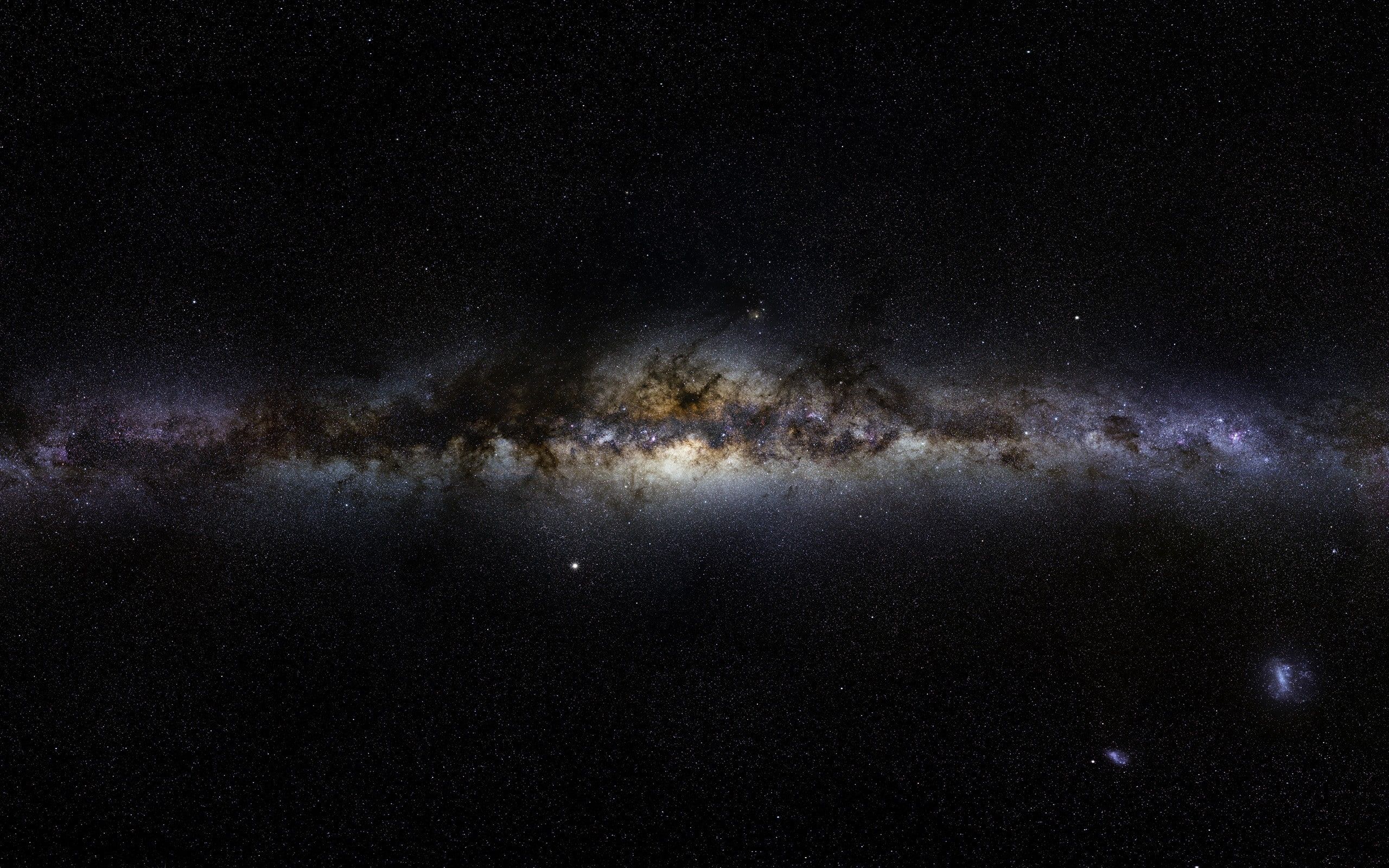 Via Lattea panorama stellare, 2560x1600 2K+, MacBook Pro
