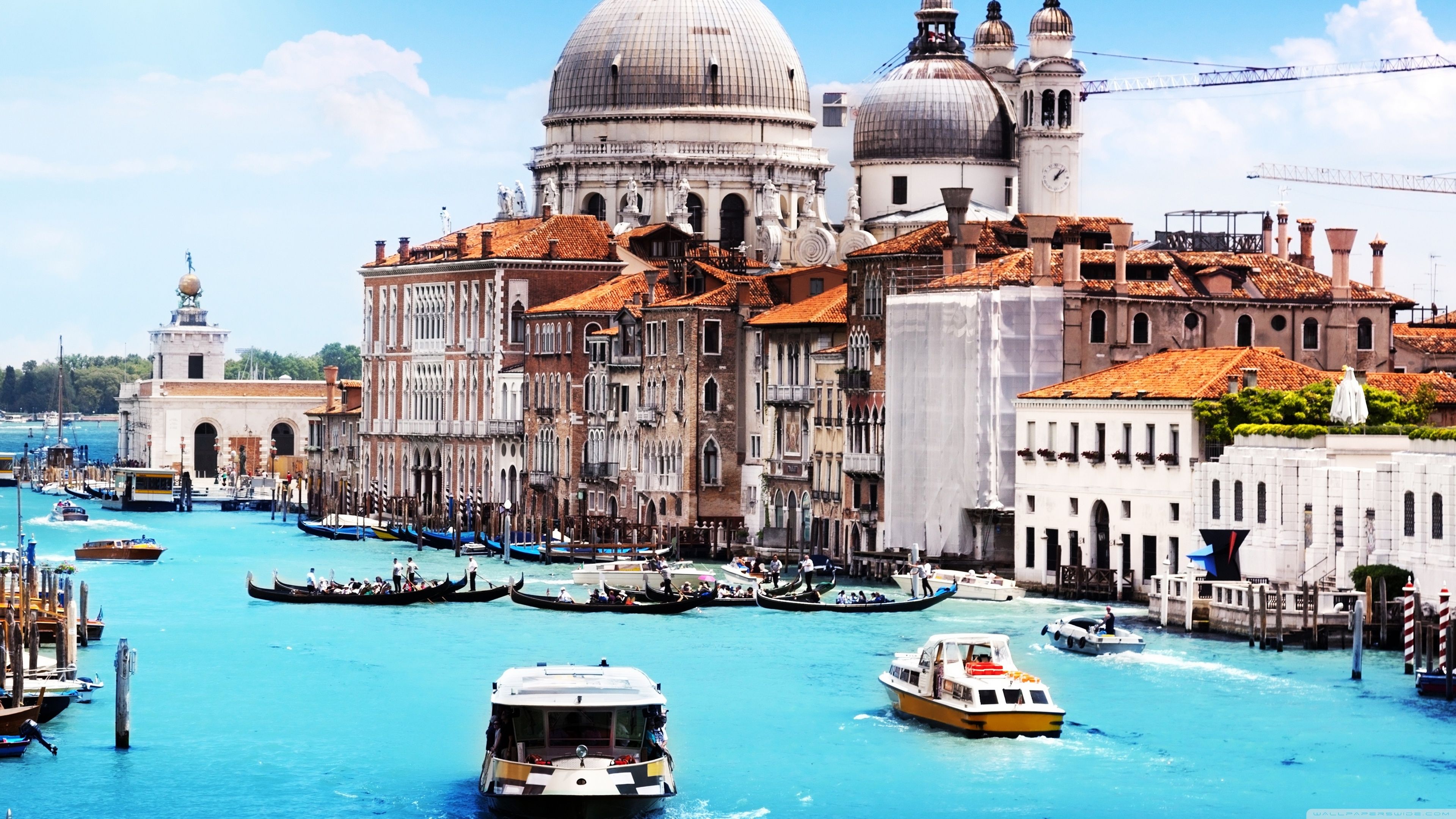 Venezia Canal Grande gondole, 3840x2160 Ultra HD, PC