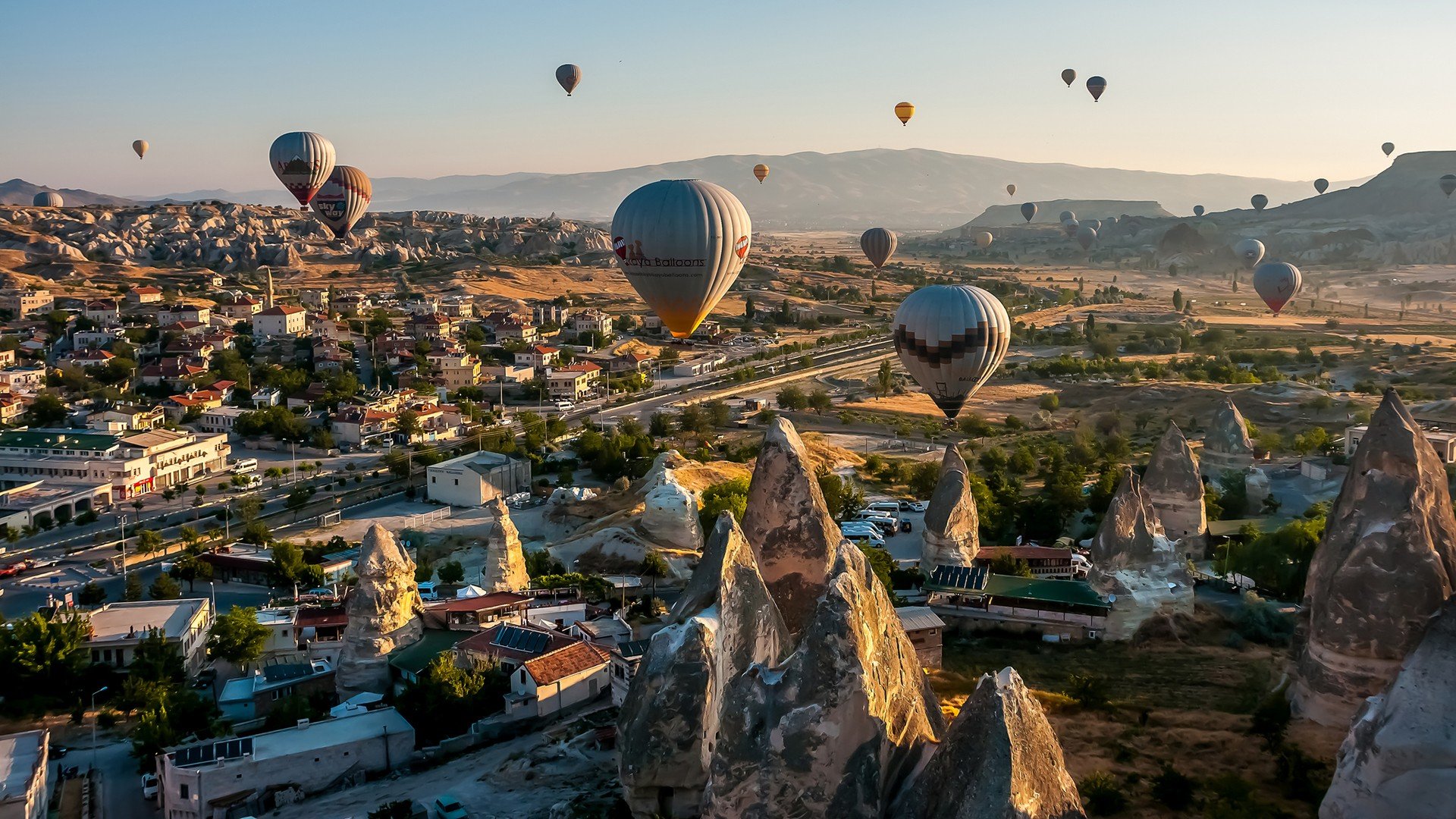 Mongolfiere Cappadocia Turchia, 1920x1080 Full HD 1080p, PC