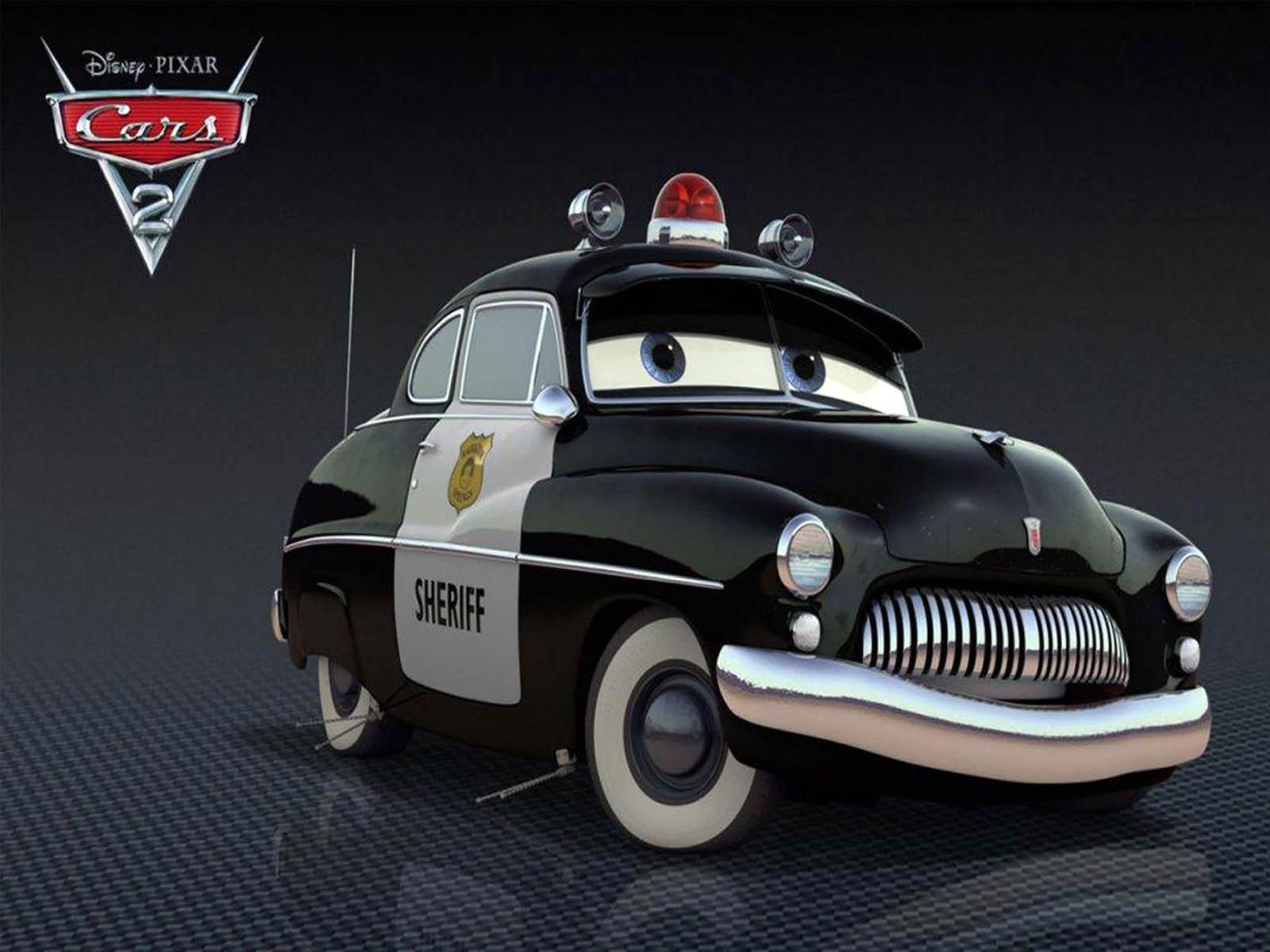 Sceriffo auto Cars 2, 1600x1200 HD Ready, Desktop