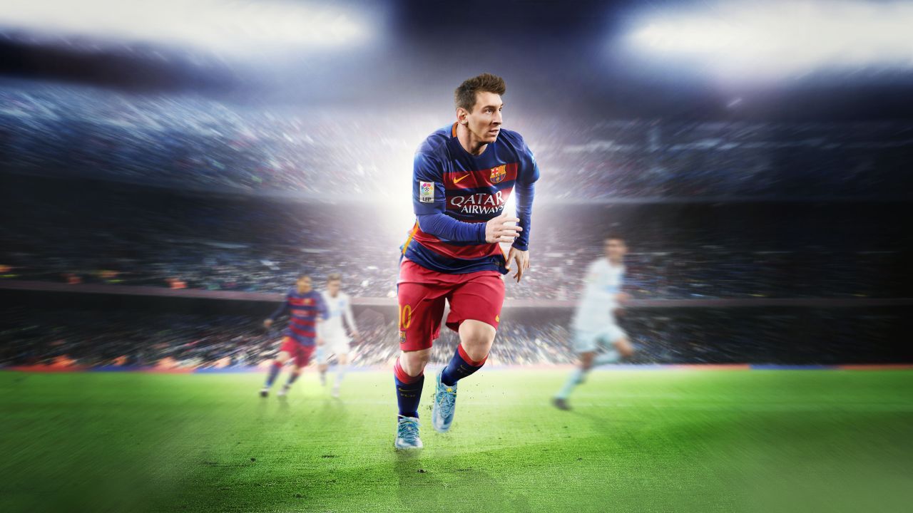 Messi FIFA 16 Barcellona, FC Barcelona, 1280x720 HD, Desktop
