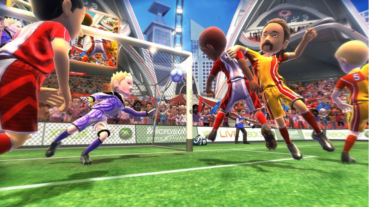 Kinect Sports calcio videogioco, 1245x700 HD, iMac