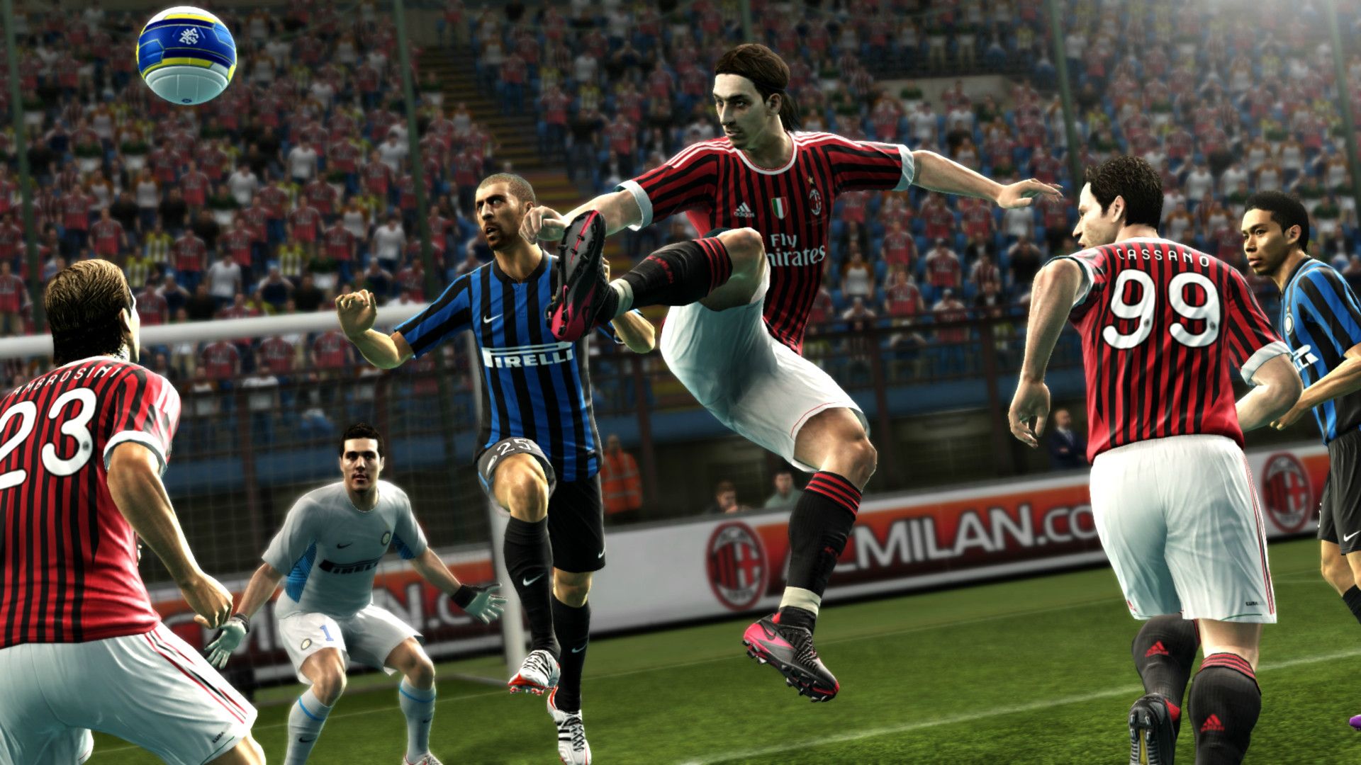 Videogioco calcio Milan Inter, 1920x1080 1080p, PC Desktop